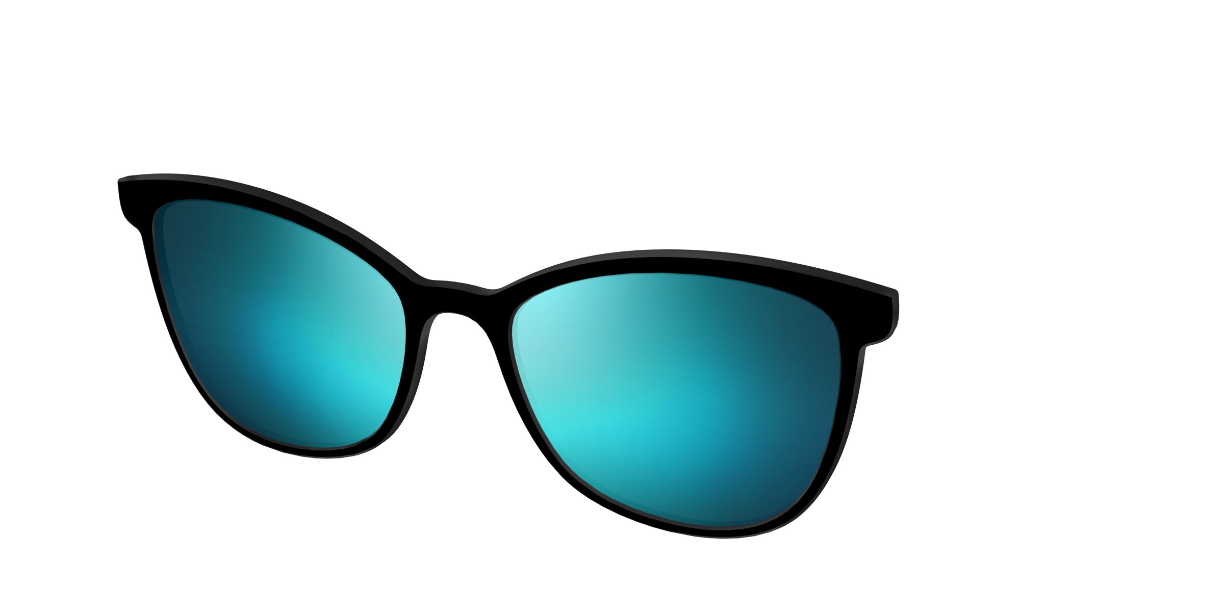 The Polarized Blue Reflective Sun Top - Image 36