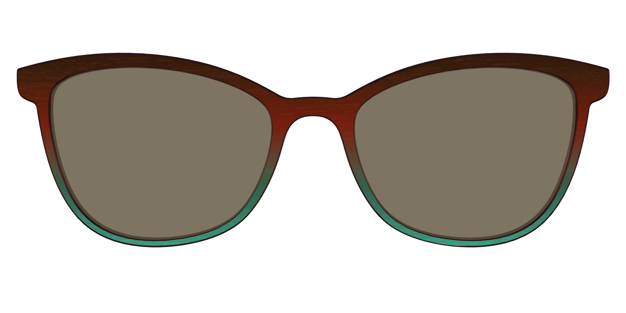 The Polarized Mahogany to Juniper Woodgrain Sun Top - Image 53