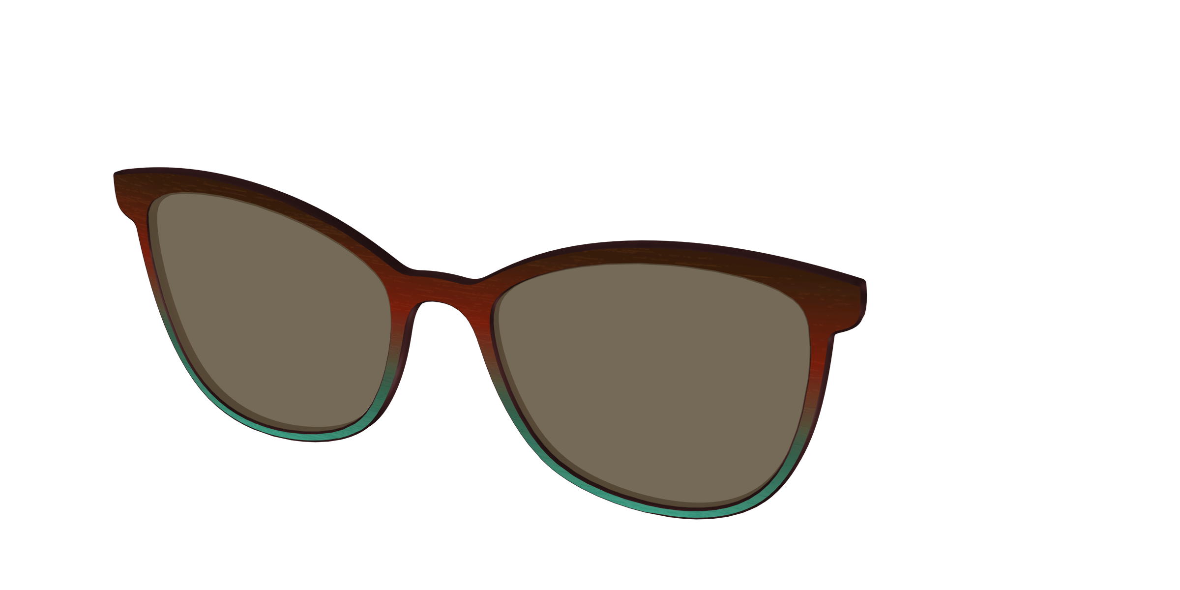 The Polarized Mahogany to Juniper Woodgrain Sun Top - Image 54