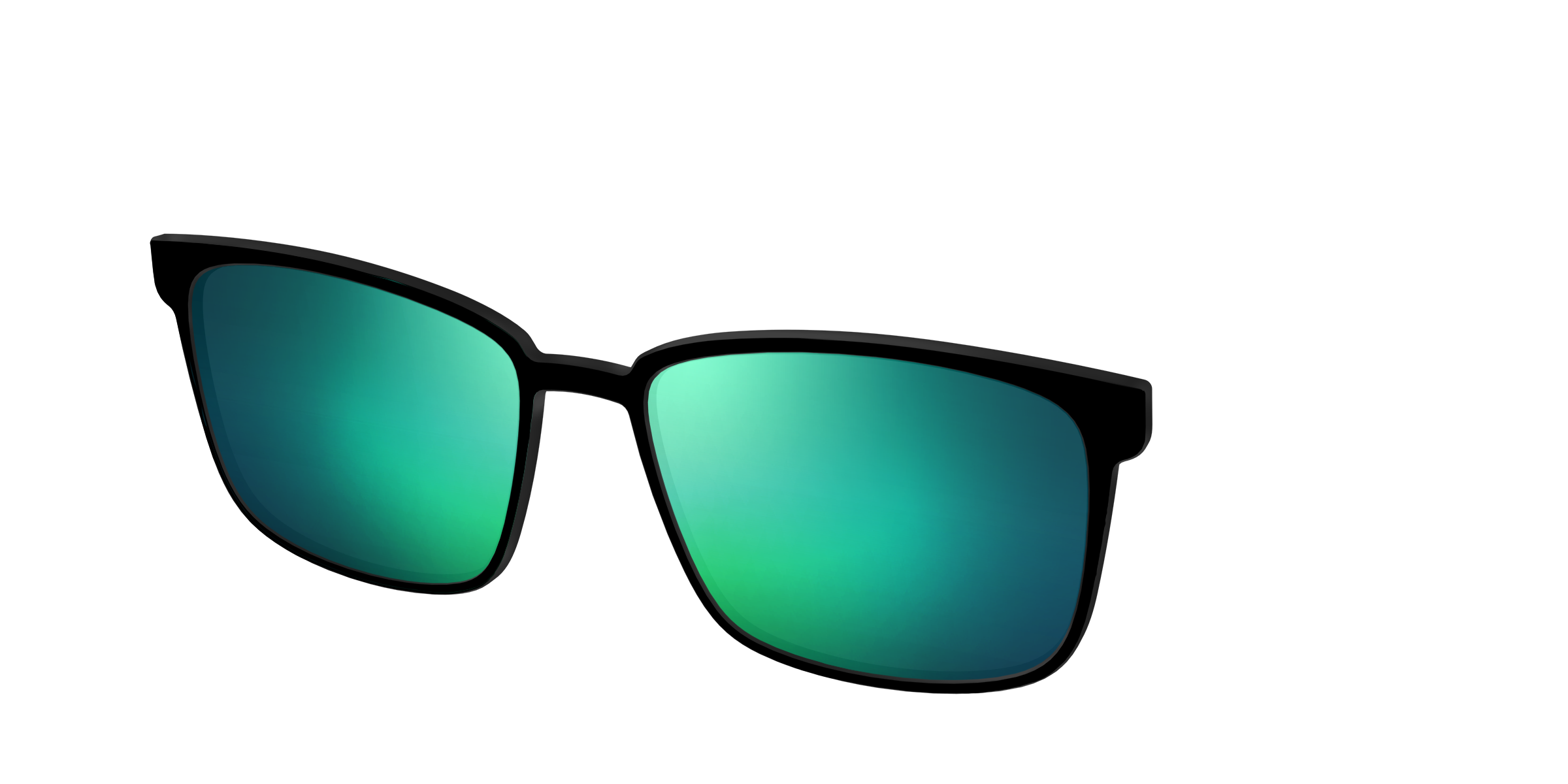 The Polarized Green Reflective Sun Top - Image 32