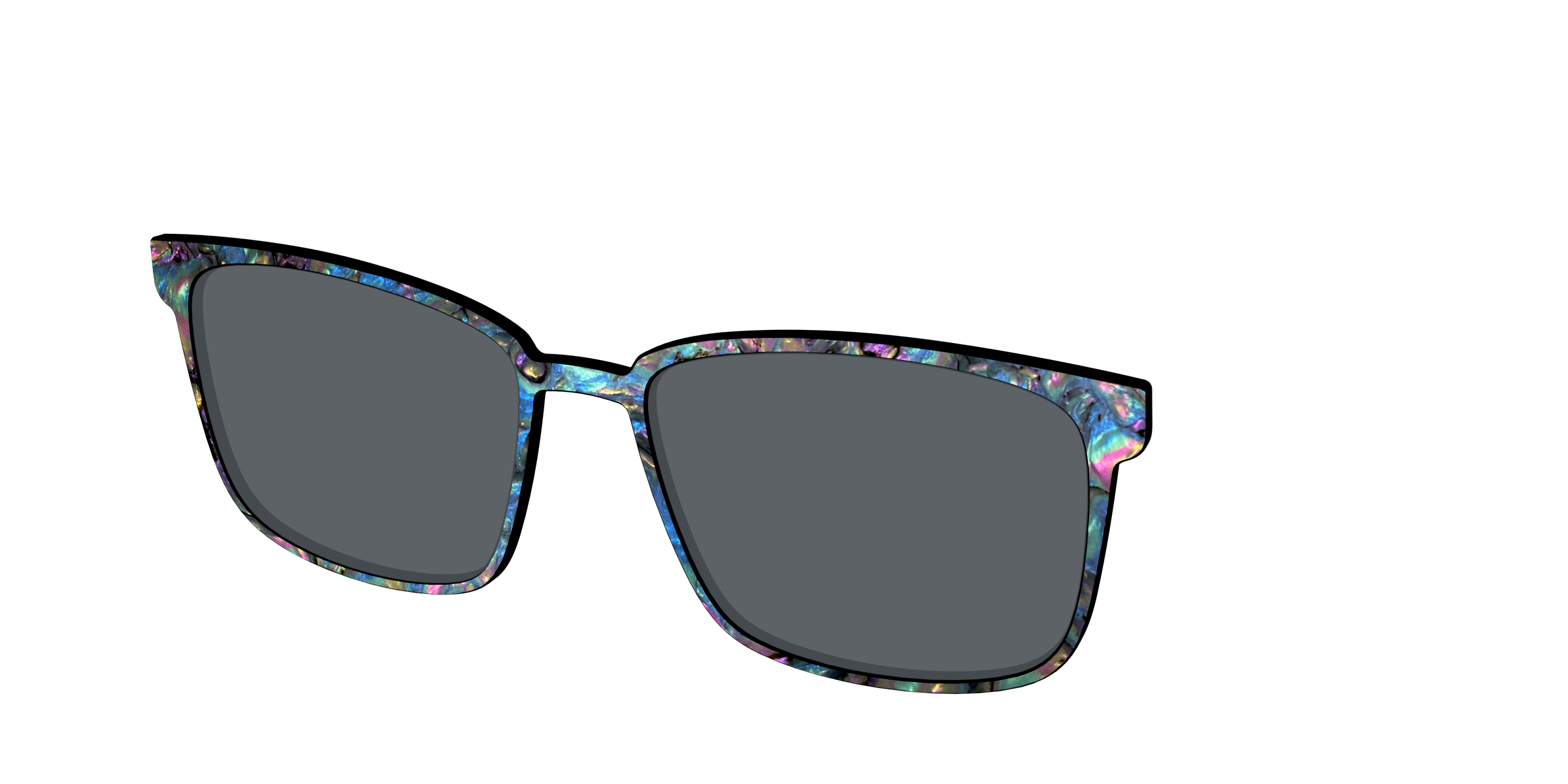 The Polarized Midnight Abalone Sun Top - Image 50