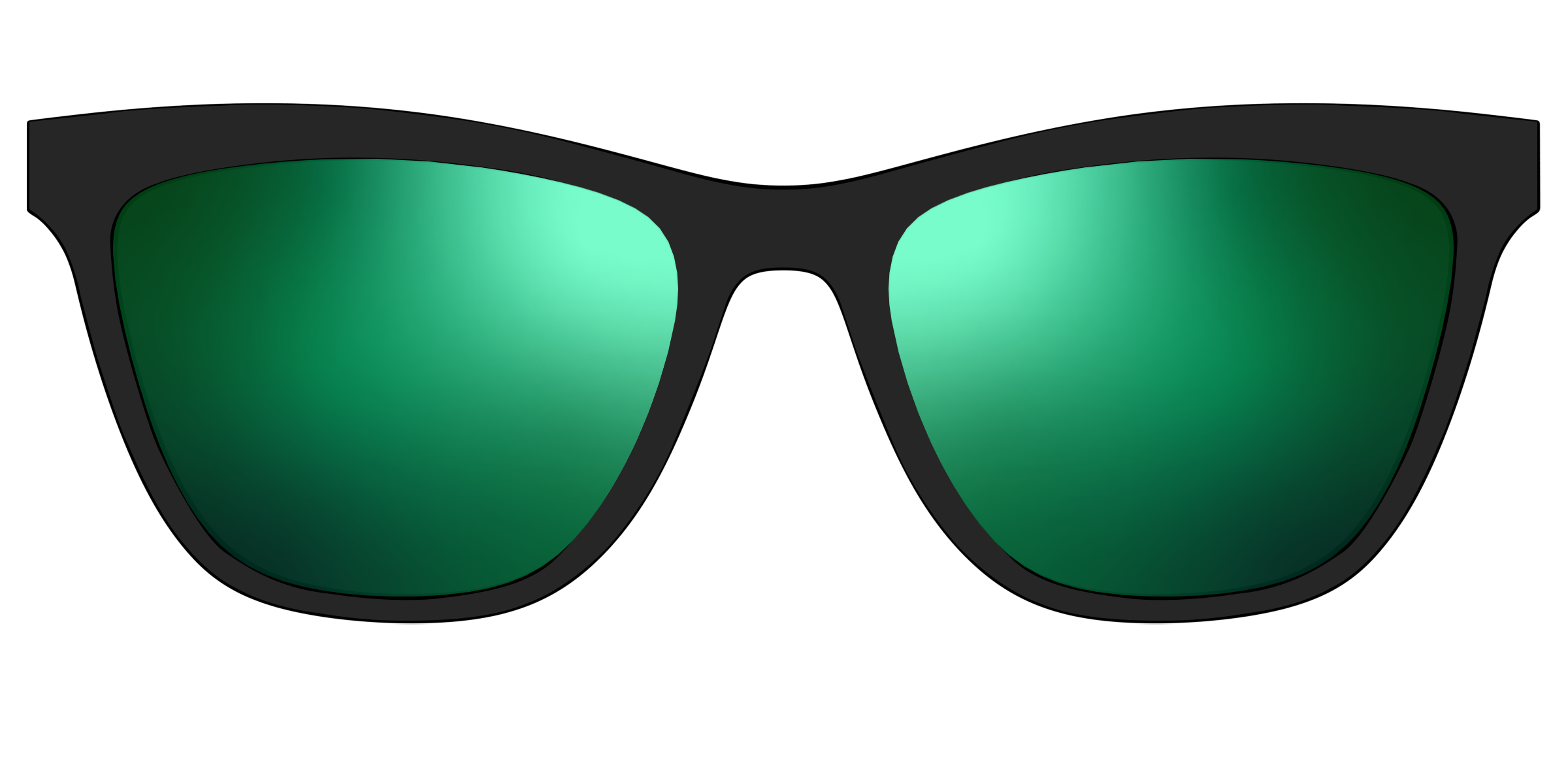 The Polarized Green Reflective Sun Top - Image 15