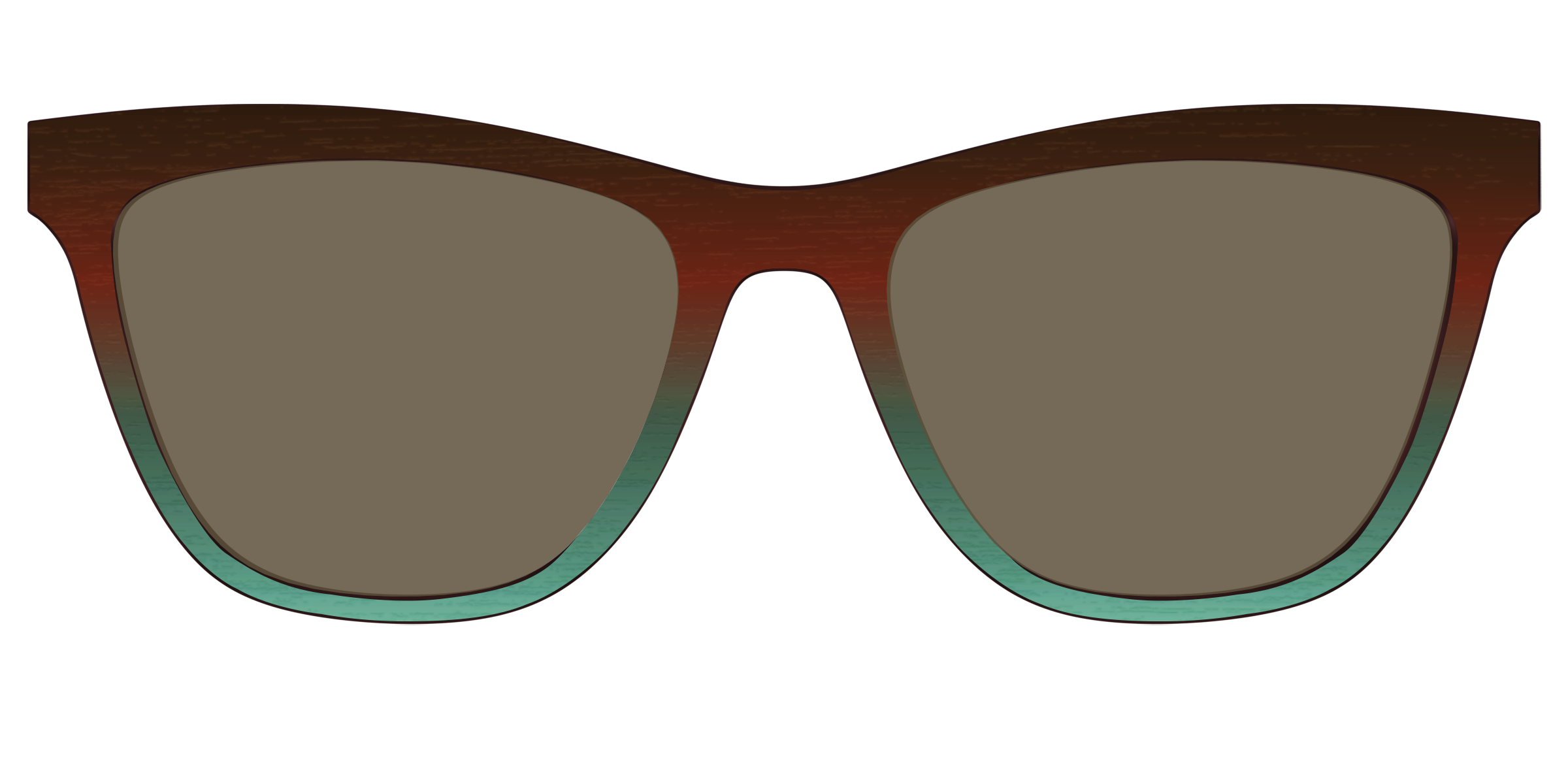 The Polarized Mahogany to Juniper Woodgrain Sun Top - Image 29