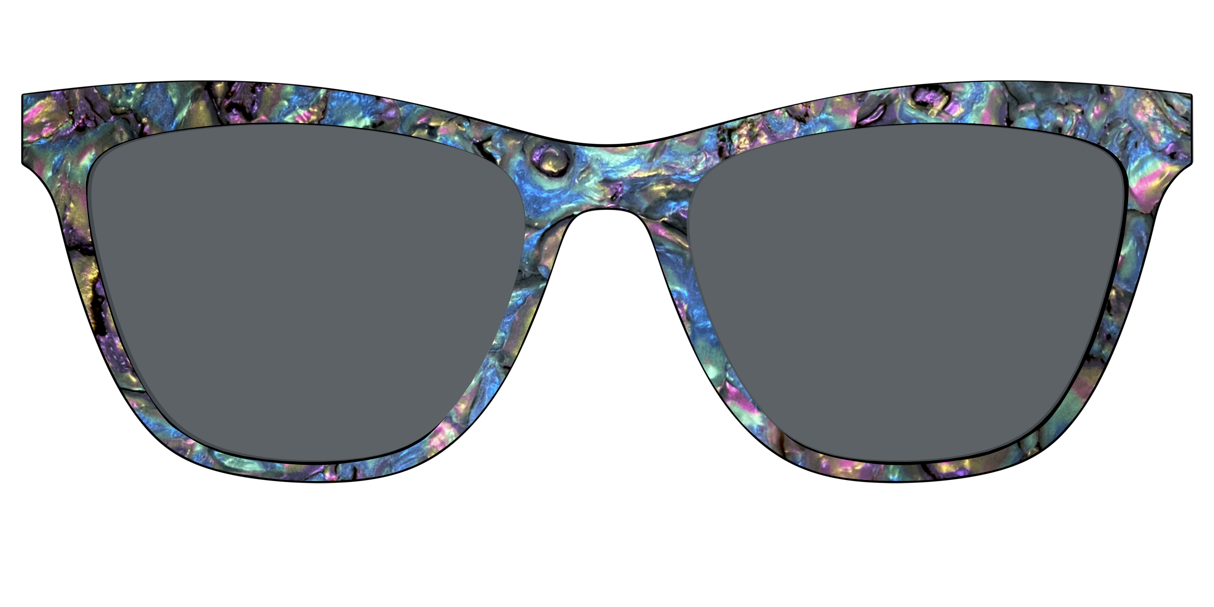 The Polarized Midnight Abalone Sun Top - Image 29