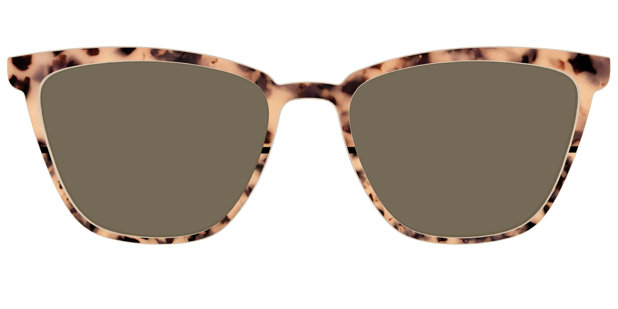 The Polarized Bisque Tortoise Split Sun Top - Image 57