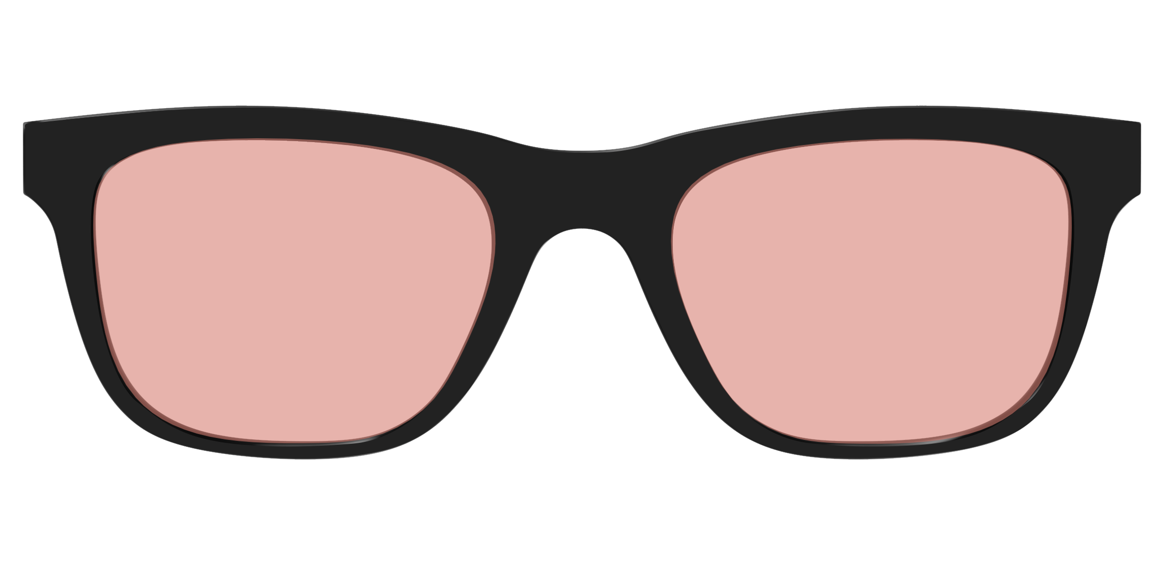 The Black With Coral Pink Lens - Image 27