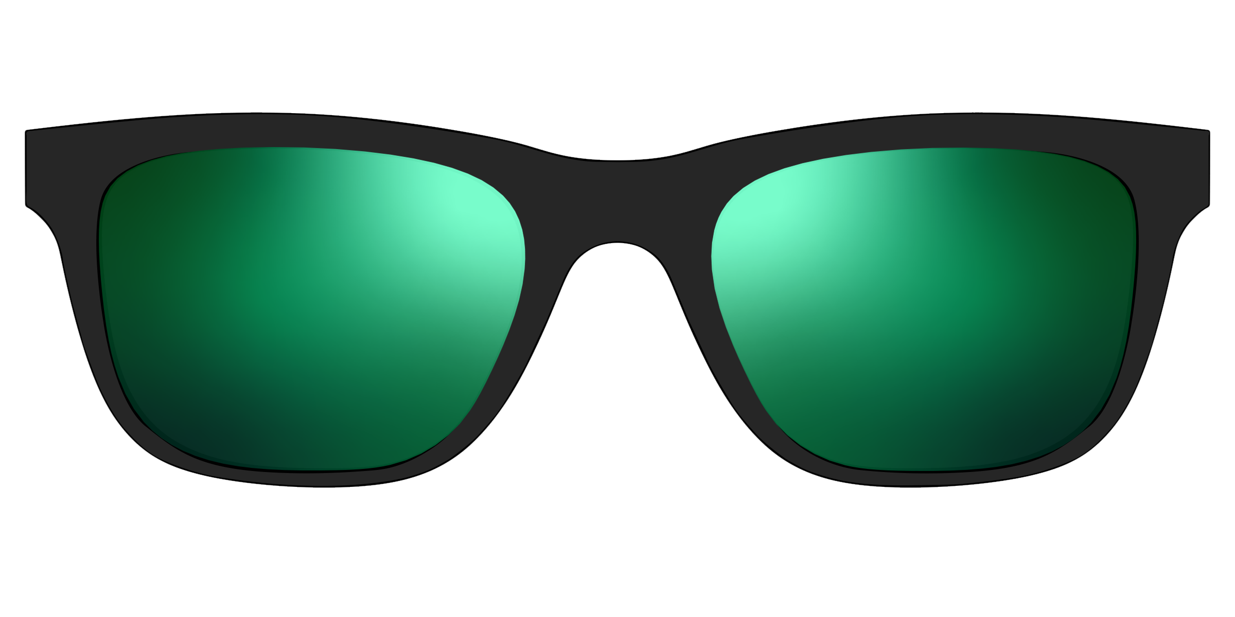 The Polarized Green Reflective Sun Top - Image 14