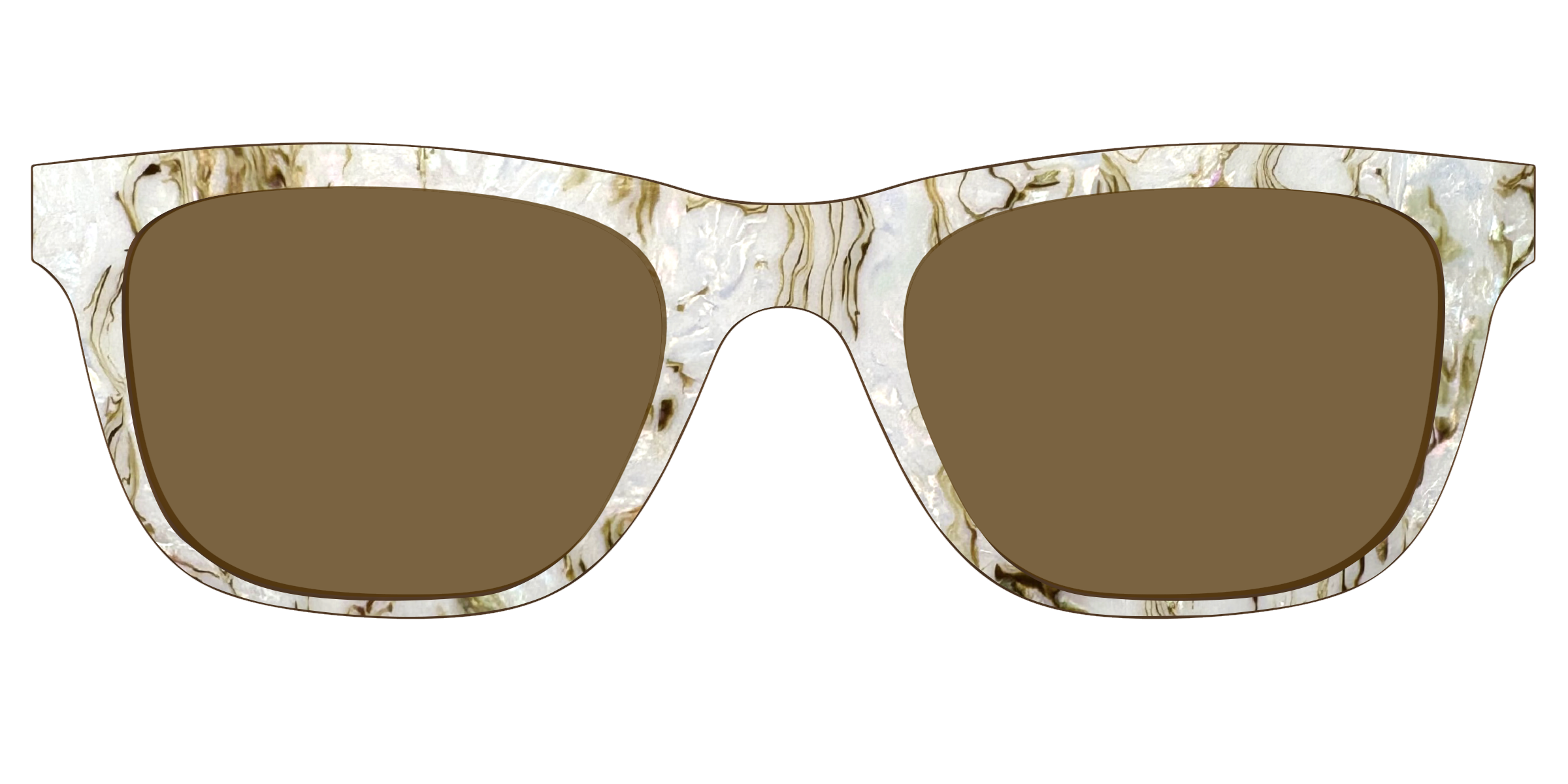 The Polarized Ivory Sand Pearl Shell Sun Top - Image 27