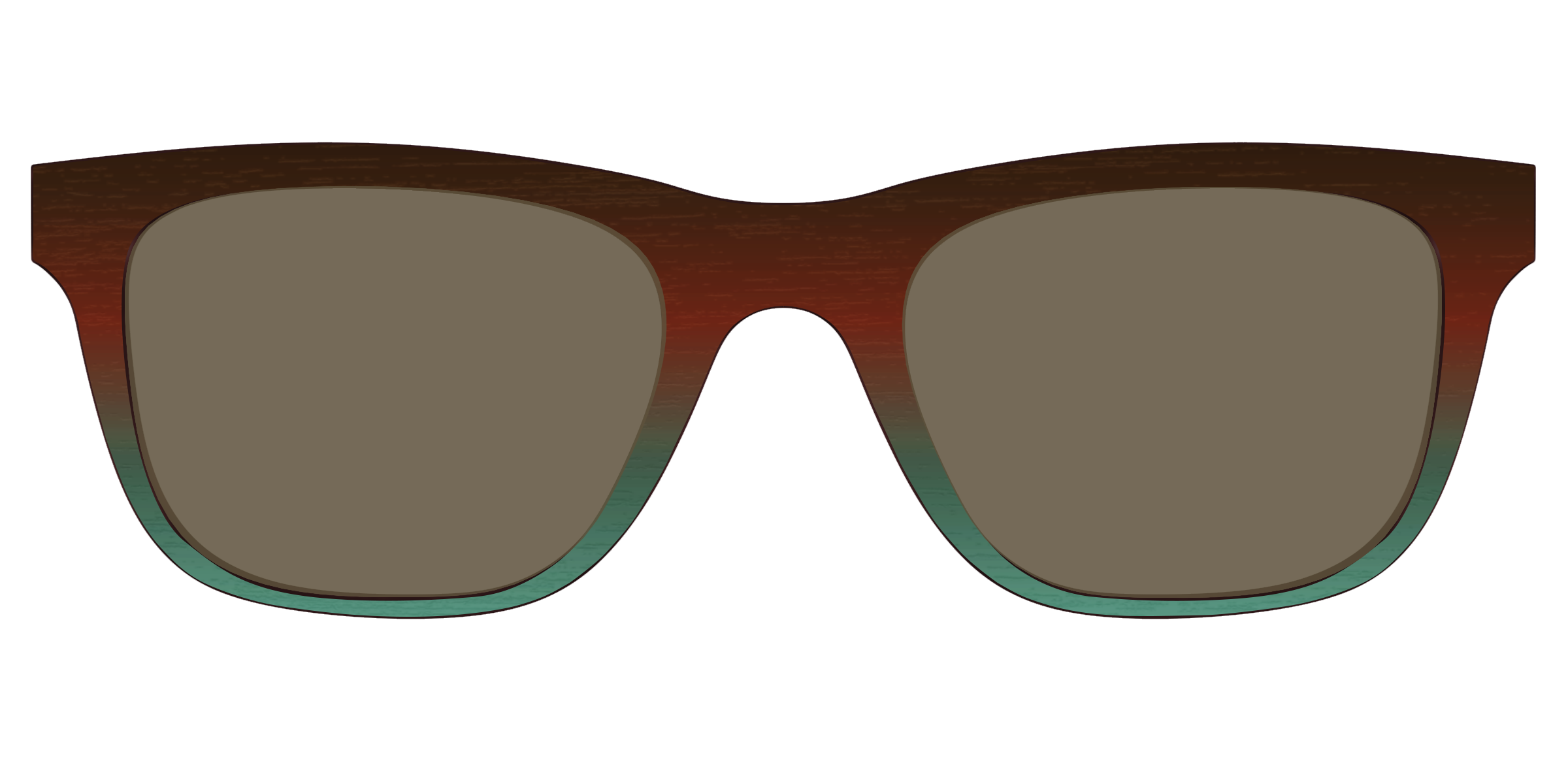 The Polarized Mahogany to Juniper Woodgrain Sun Top - Image 27