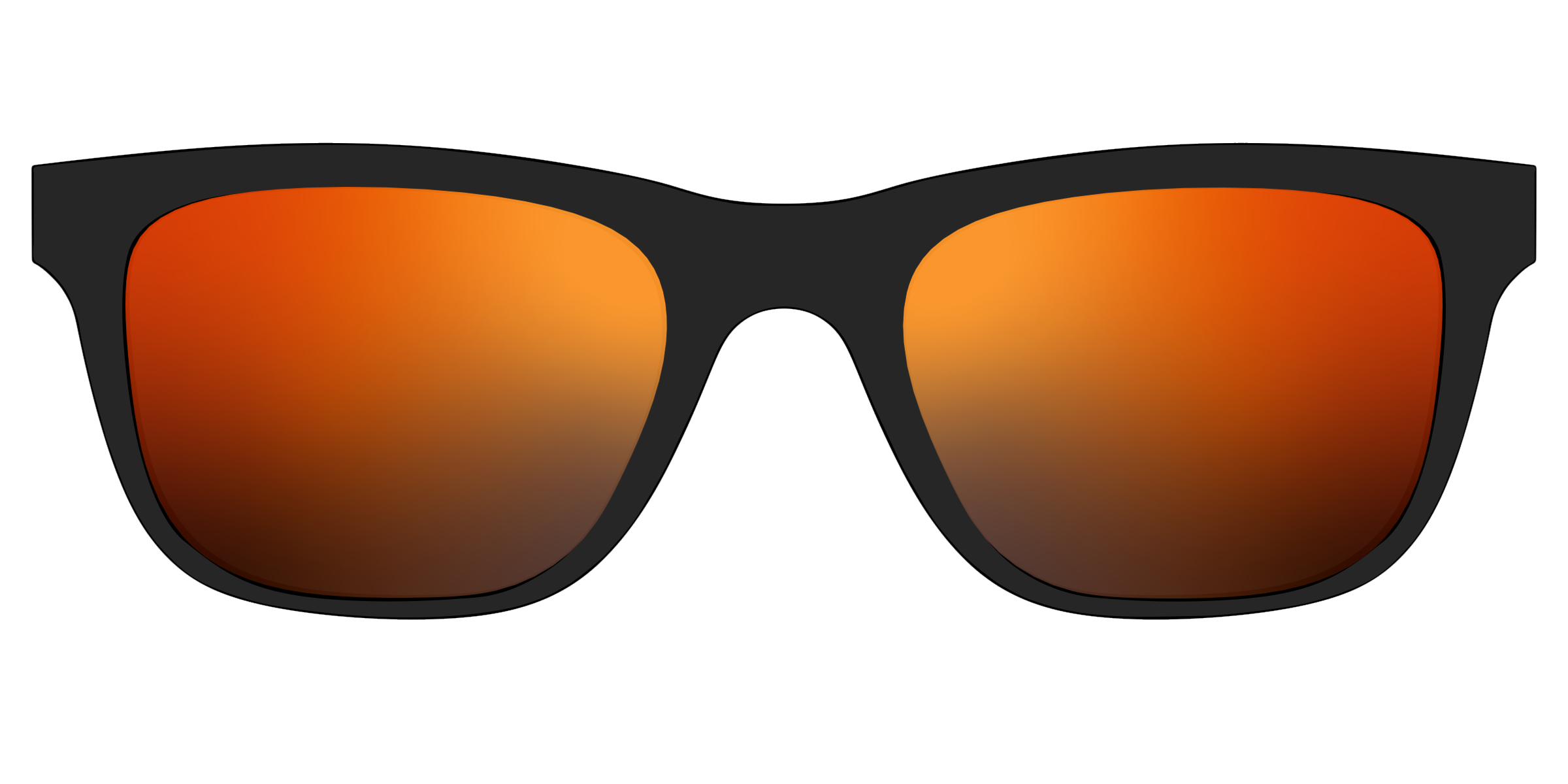 The Polarized Orange Reflective Sun Top - Image 14