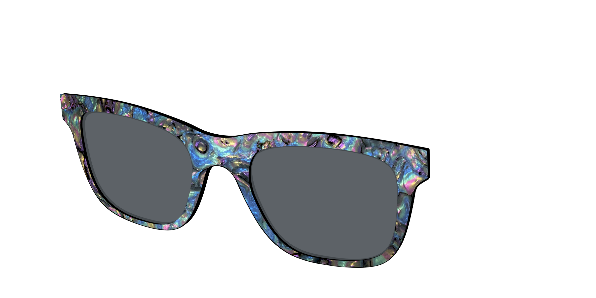 The Polarized Midnight Abalone Sun Top - Image 28