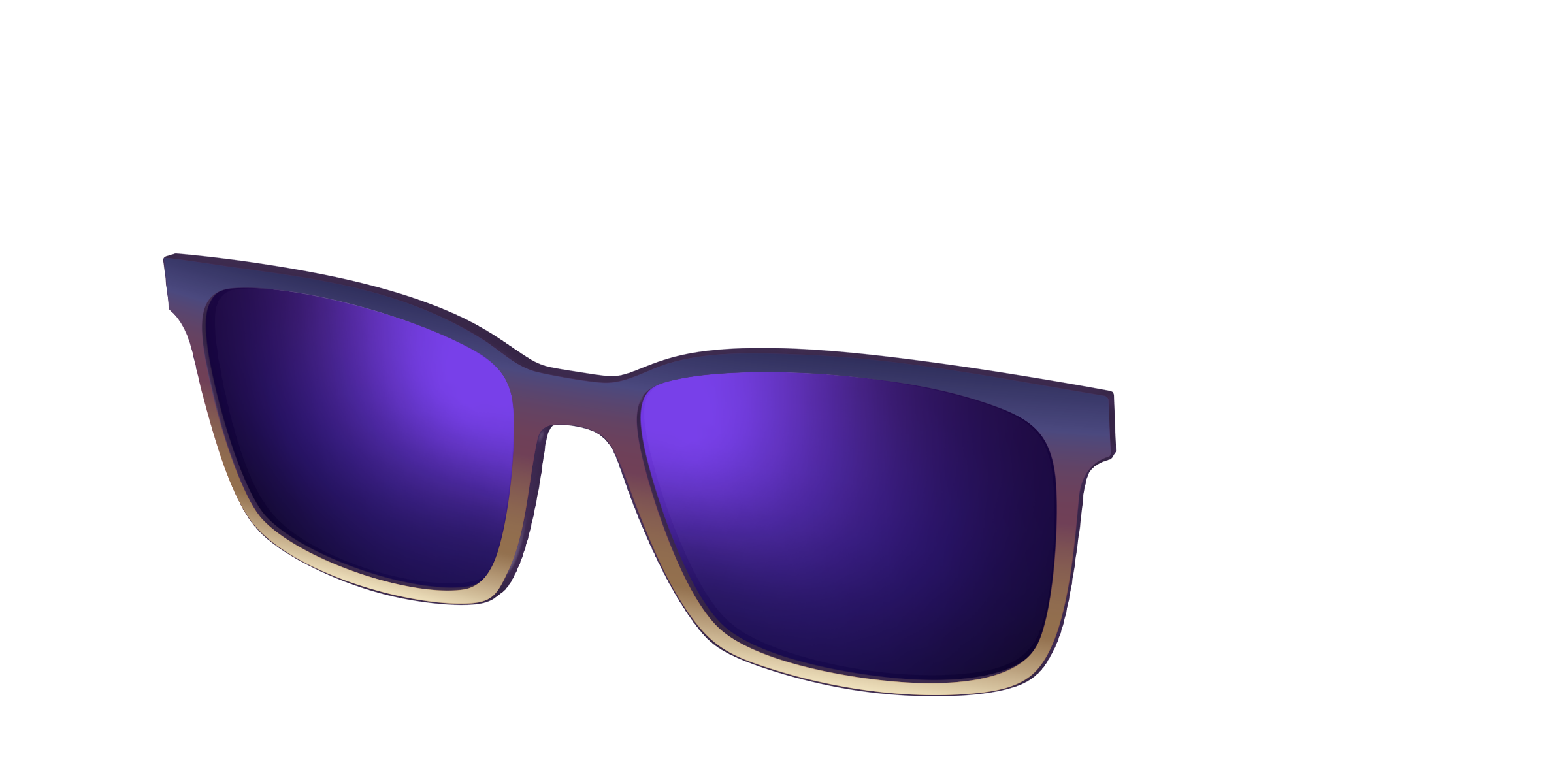 The Polarized Dusk to Dawn Gradient Sun Top - Image 12
