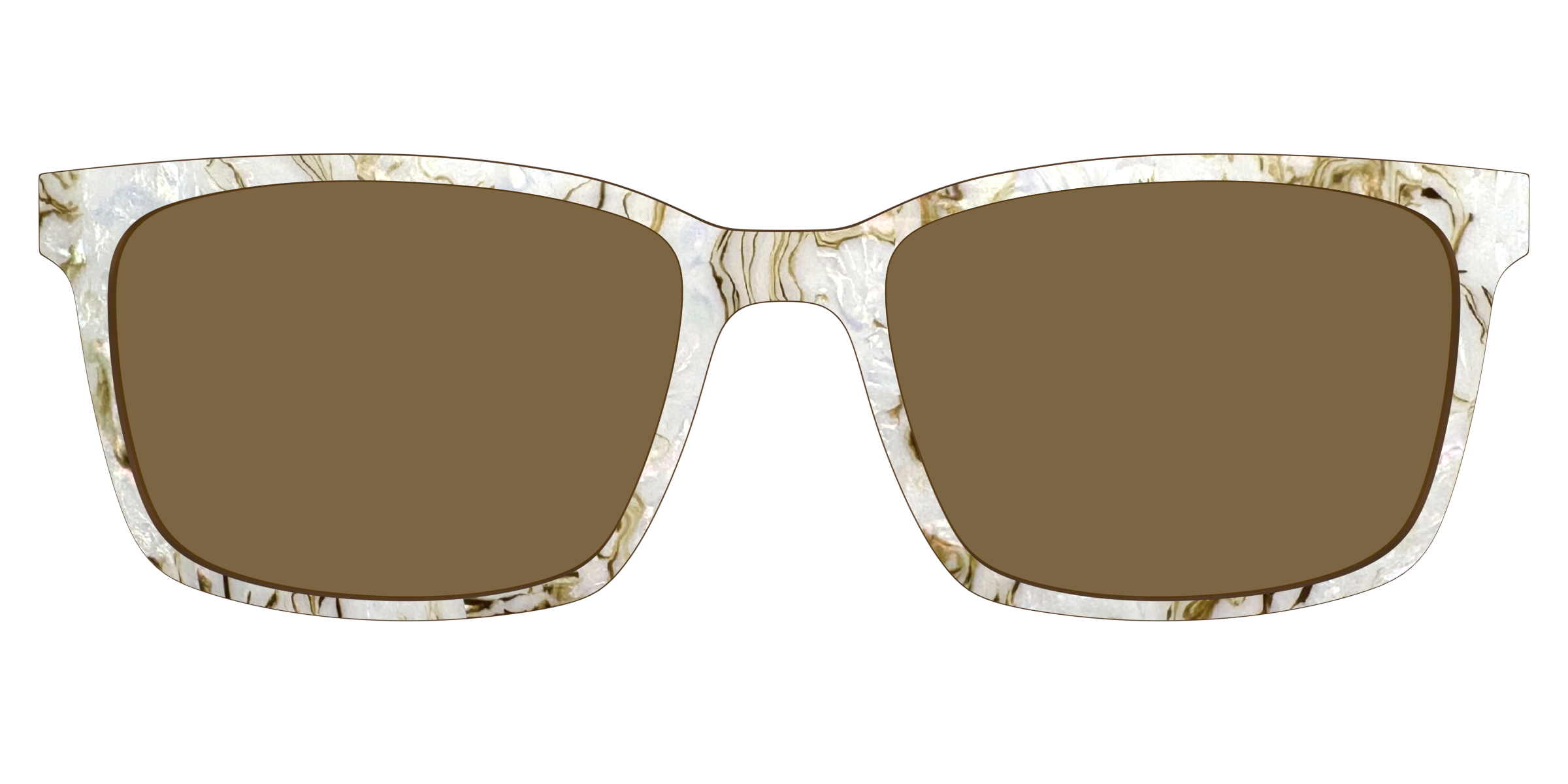 The Polarized Ivory Sand Pearl Shell Sun Top - Image 11
