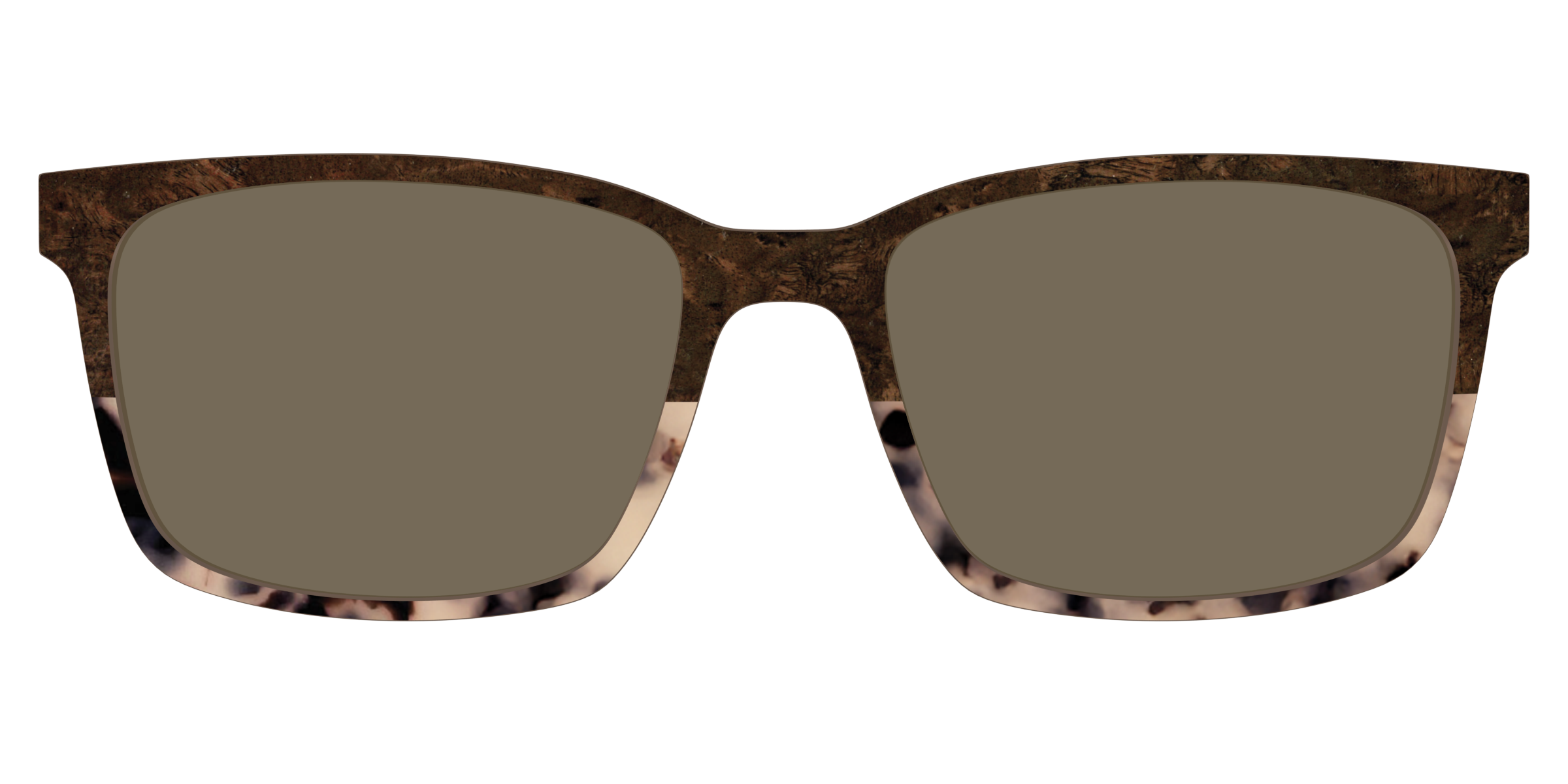 The Polarized Dark Oak Tortoise Split Sun Top - Image 11