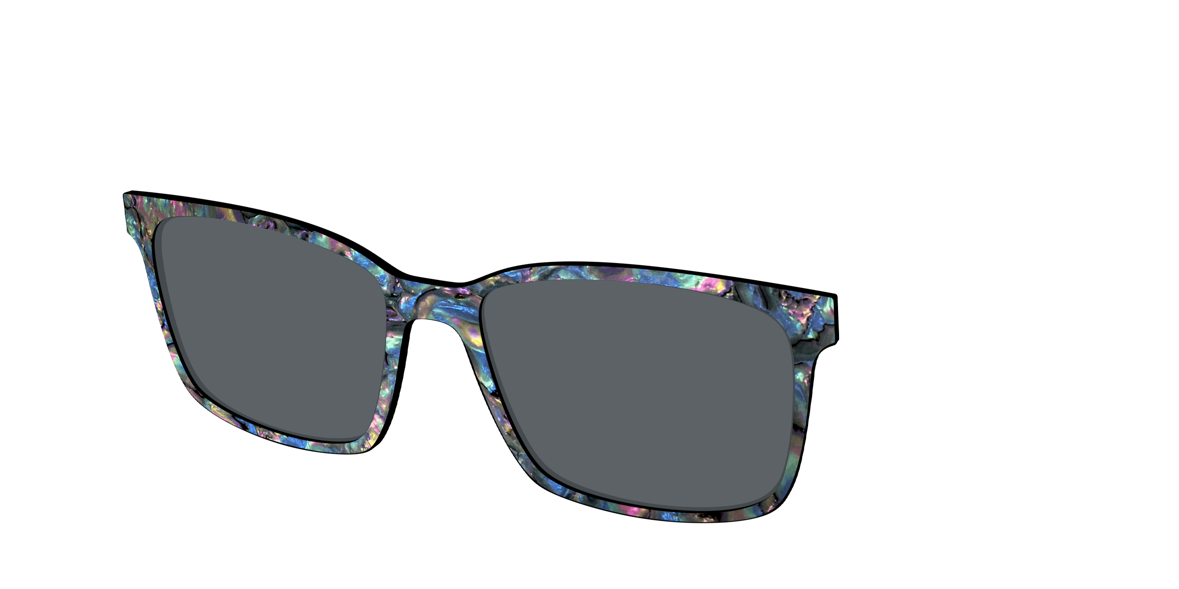 The Polarized Midnight Abalone Sun Top - Image 12