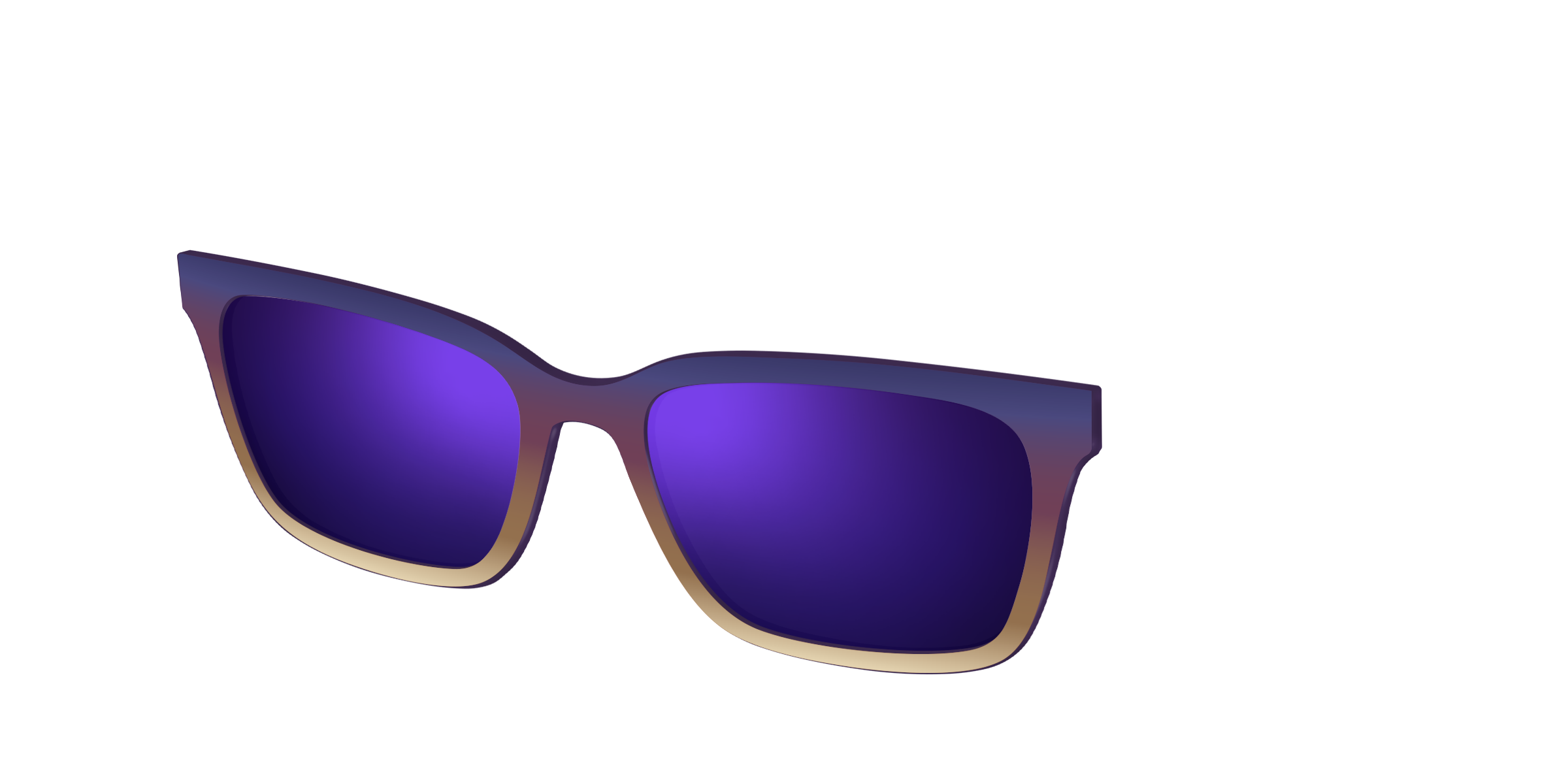 The Polarized Dusk to Dawn Gradient Sun Top - Image 10
