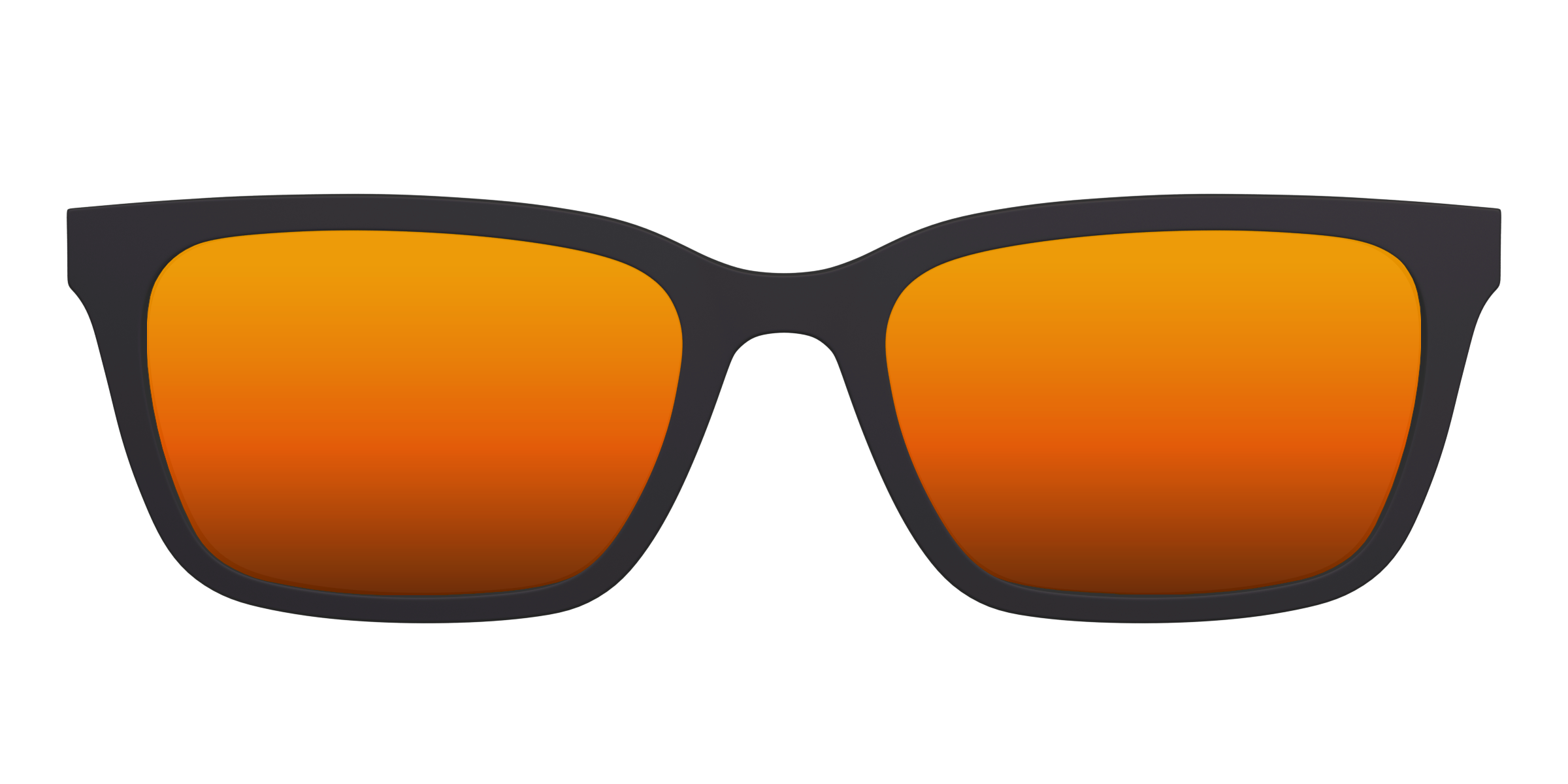 The Polarized Orange Reflective Sun Top - Image 5