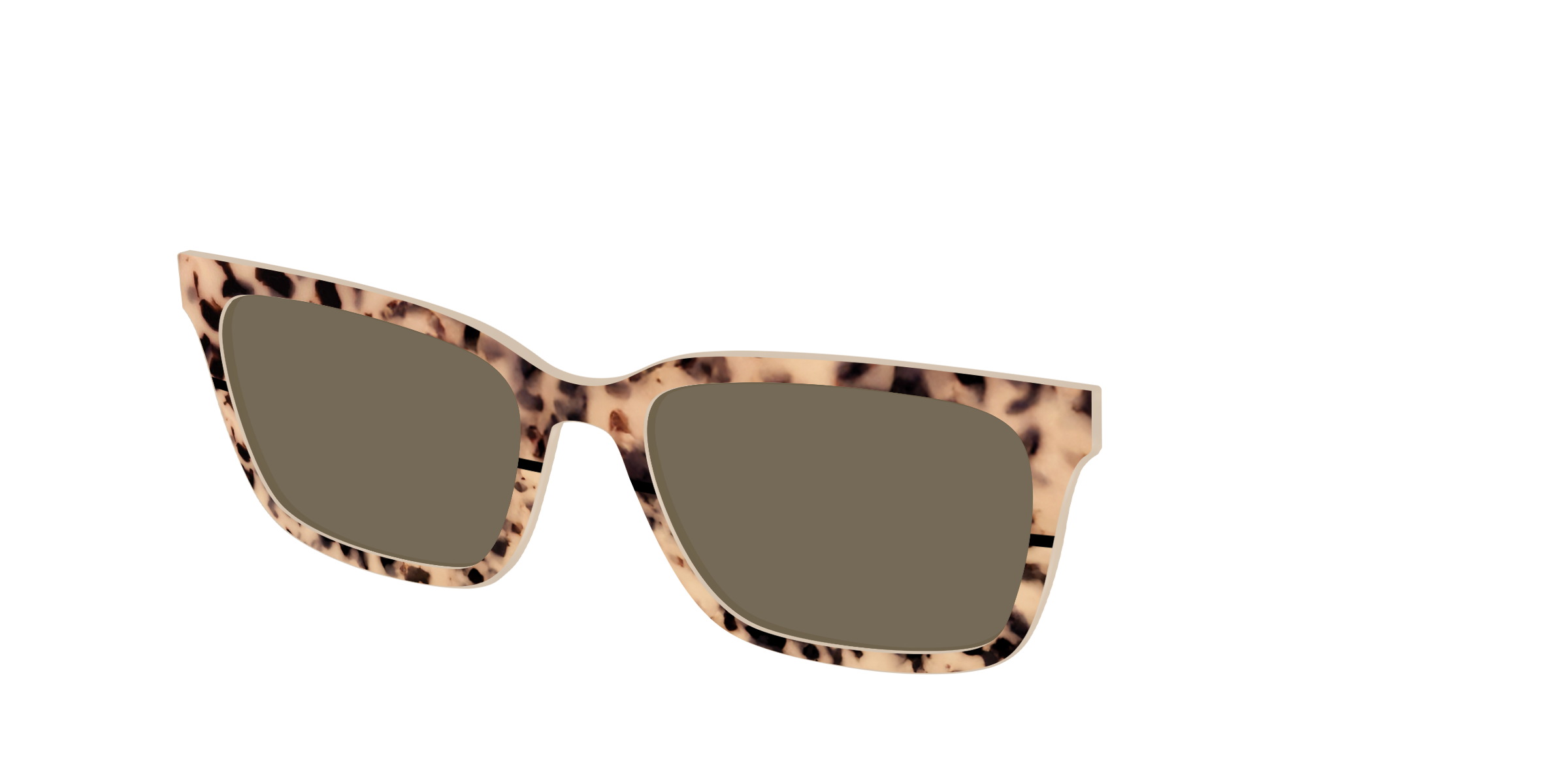 The Polarized Bisque Tortoise Split Sun Top - Image 10
