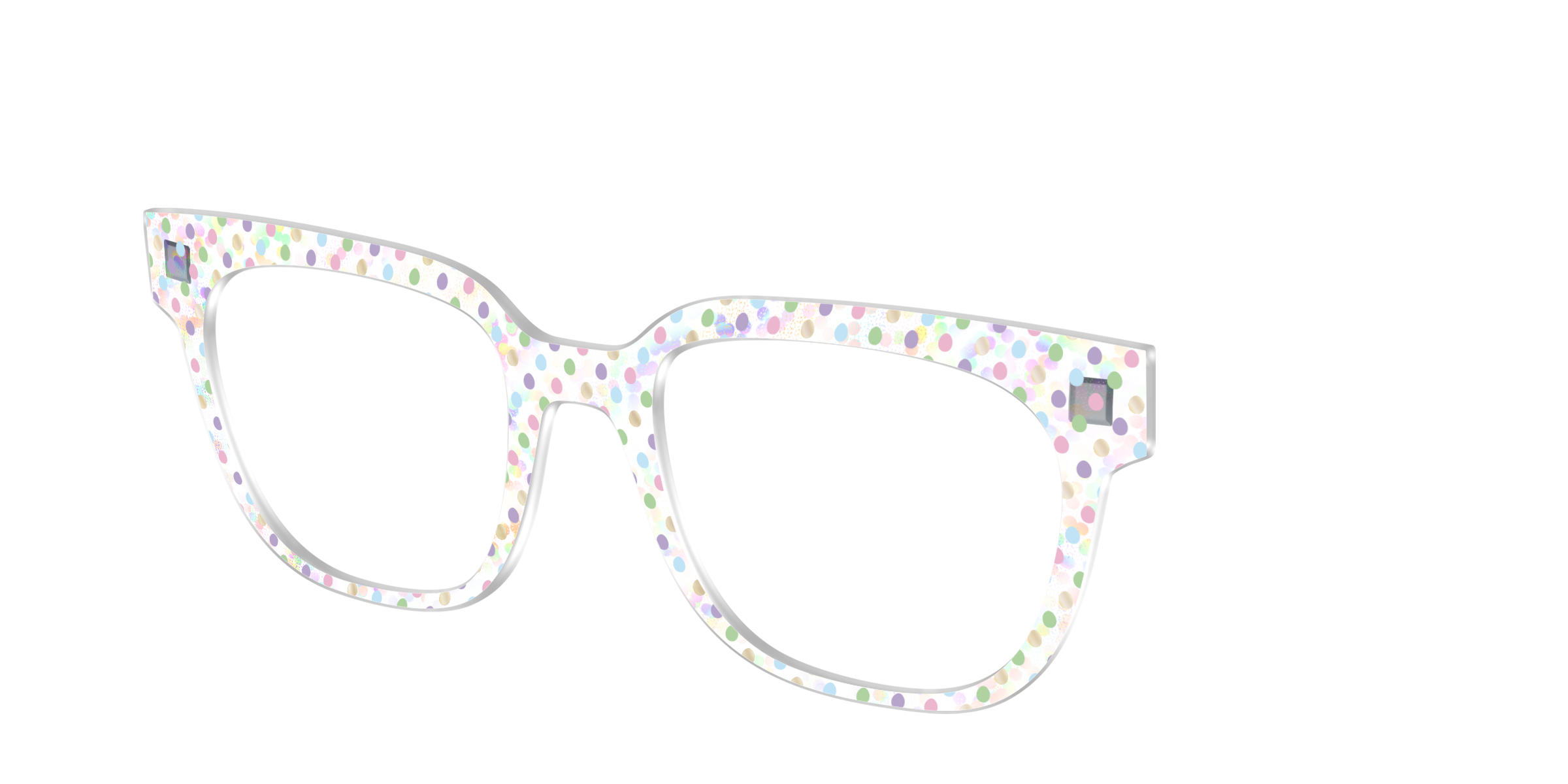 The Egg Polka Dot with Gold Foil Crystal - Image 32