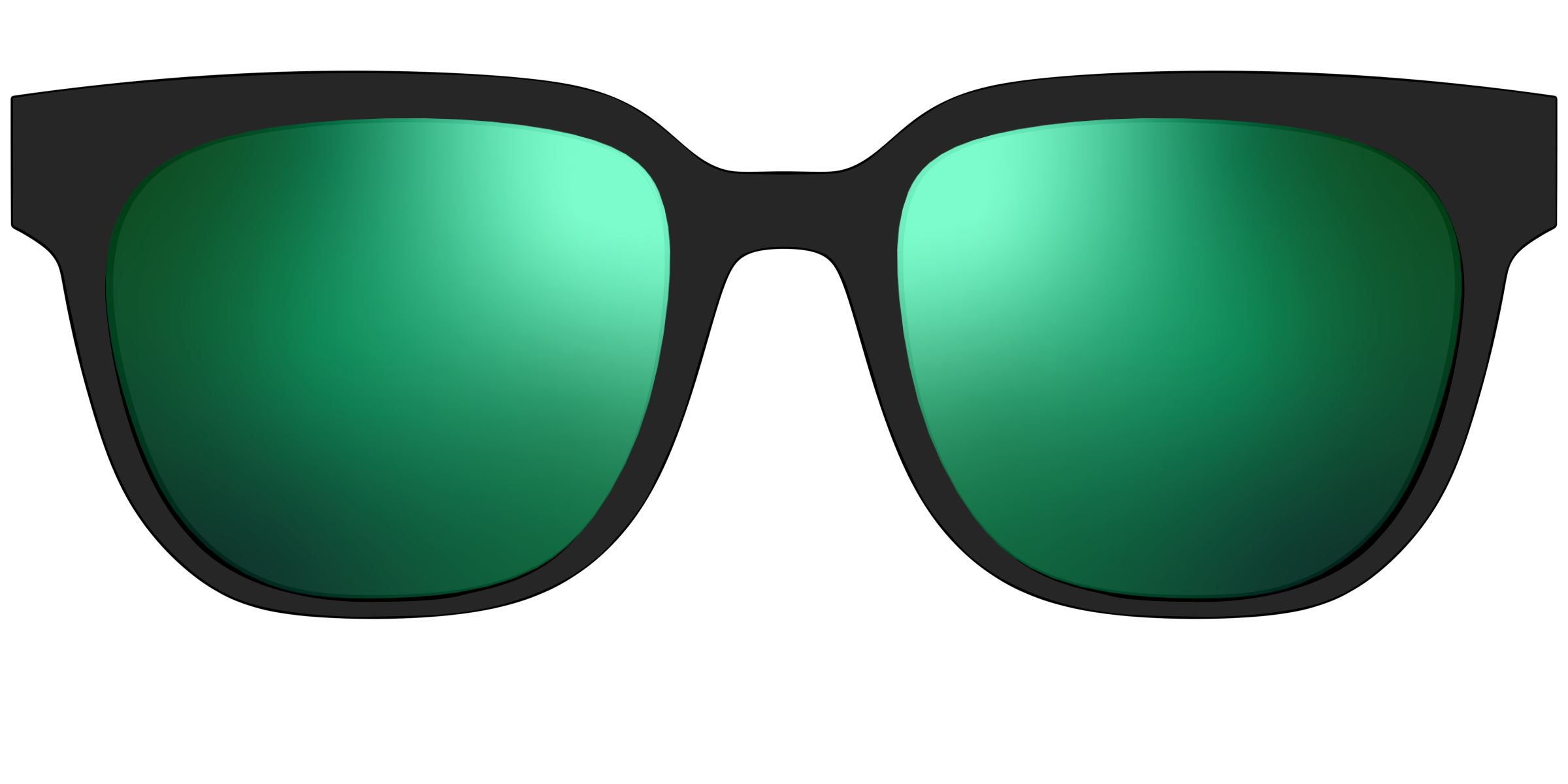 The Polarized Green Reflective Sun Top - Image 16