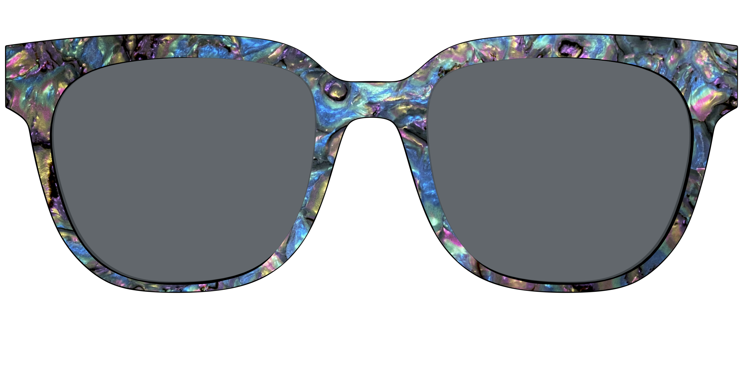 The Polarized Midnight Abalone Sun Top - Image 31