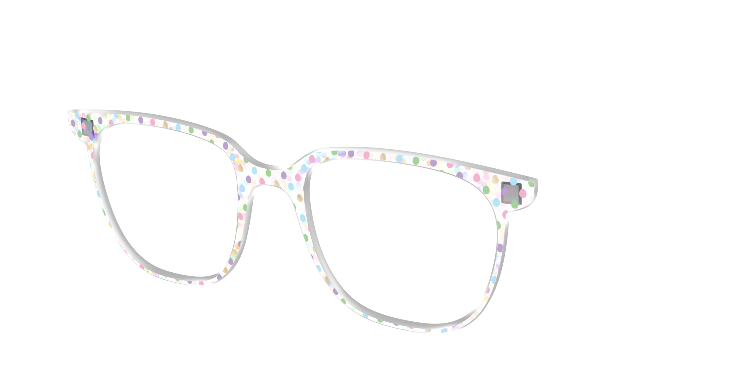 The Egg Polka Dot with Gold Foil Crystal - Image 48