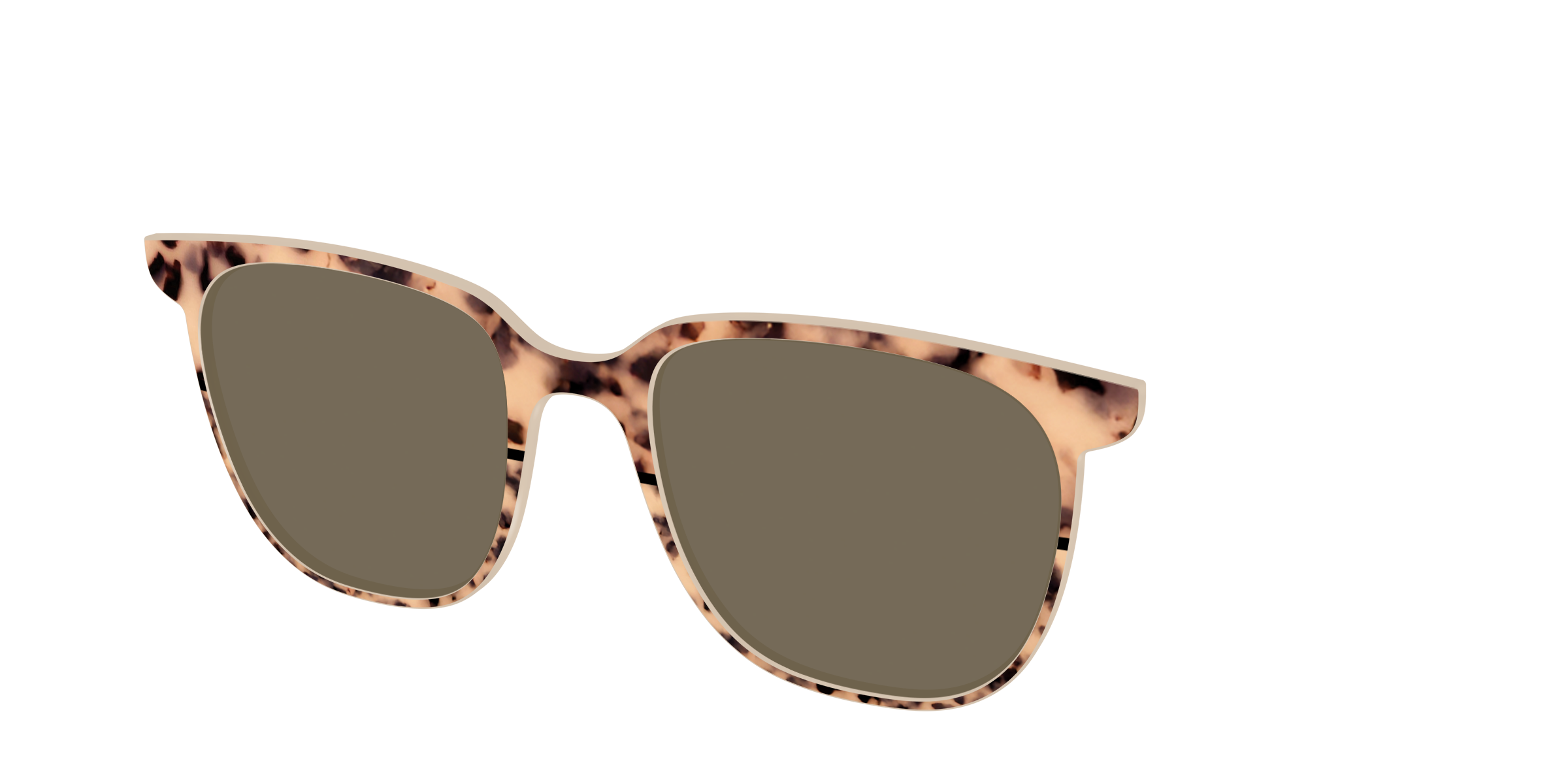 The Polarized Bisque Tortoise Split Sun Top - Image 48