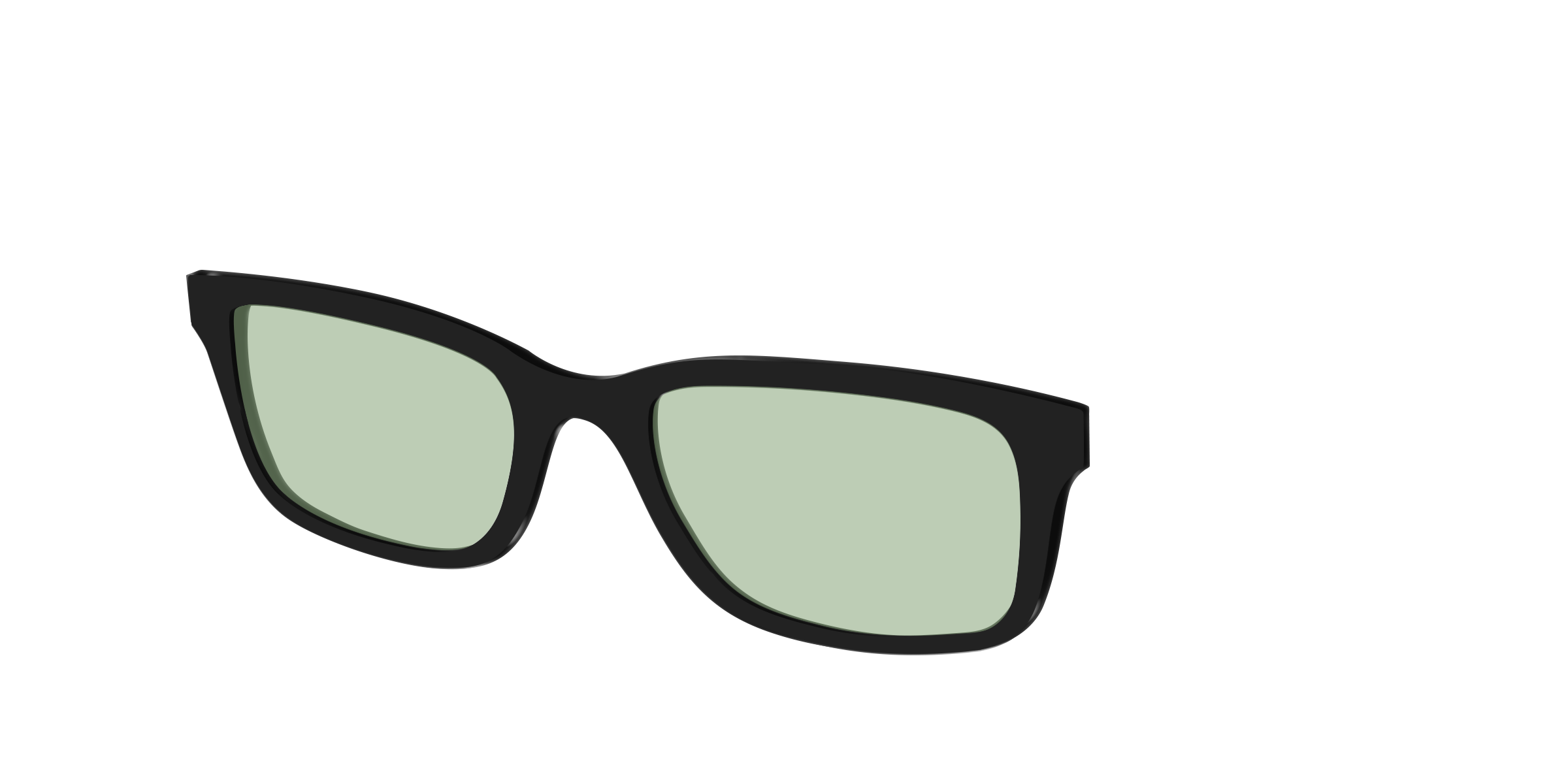 The Black With Sage Green Lens - Image 6