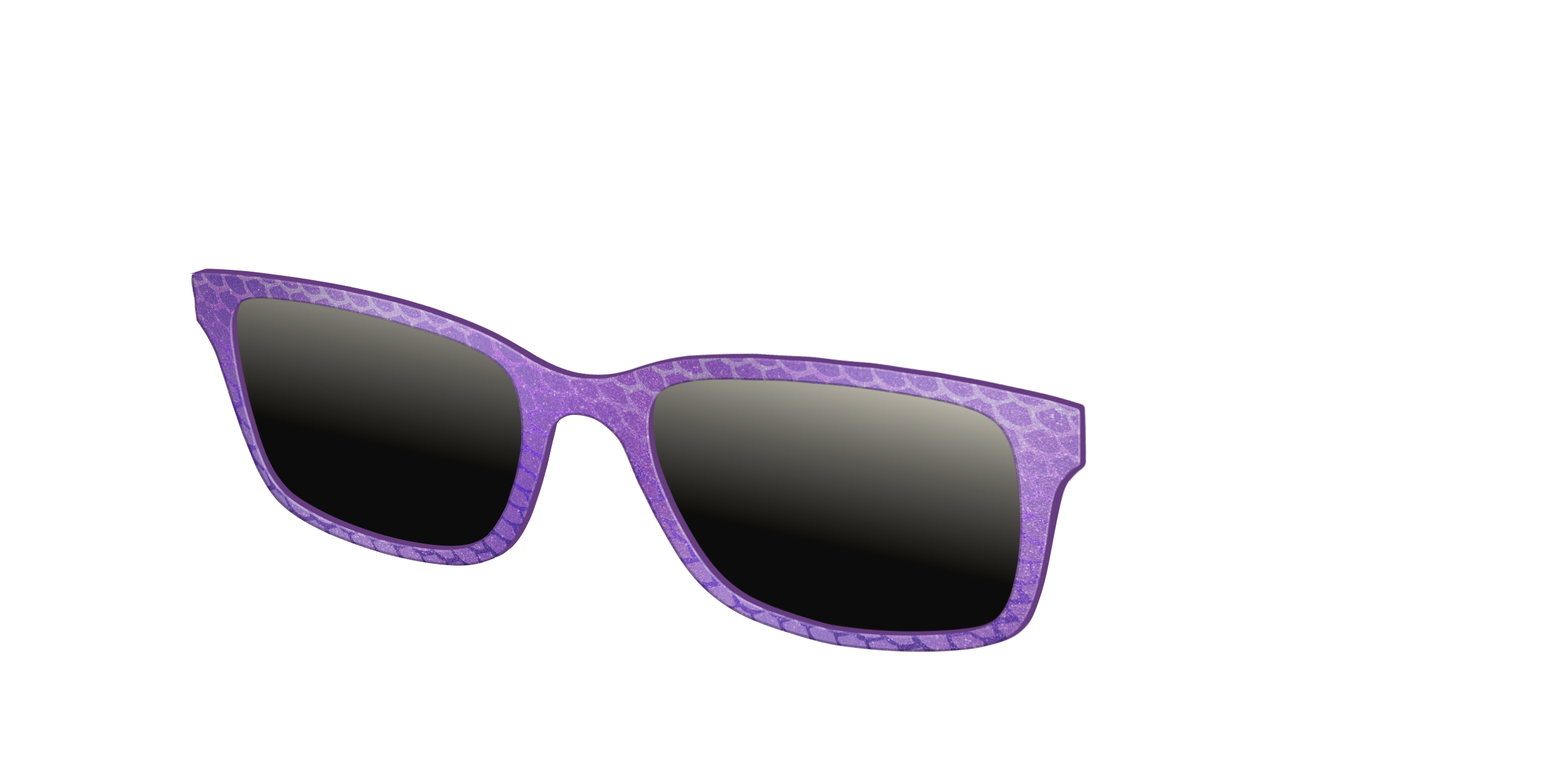 The Polarized Deep Purple Scales Sun Top - Image 6