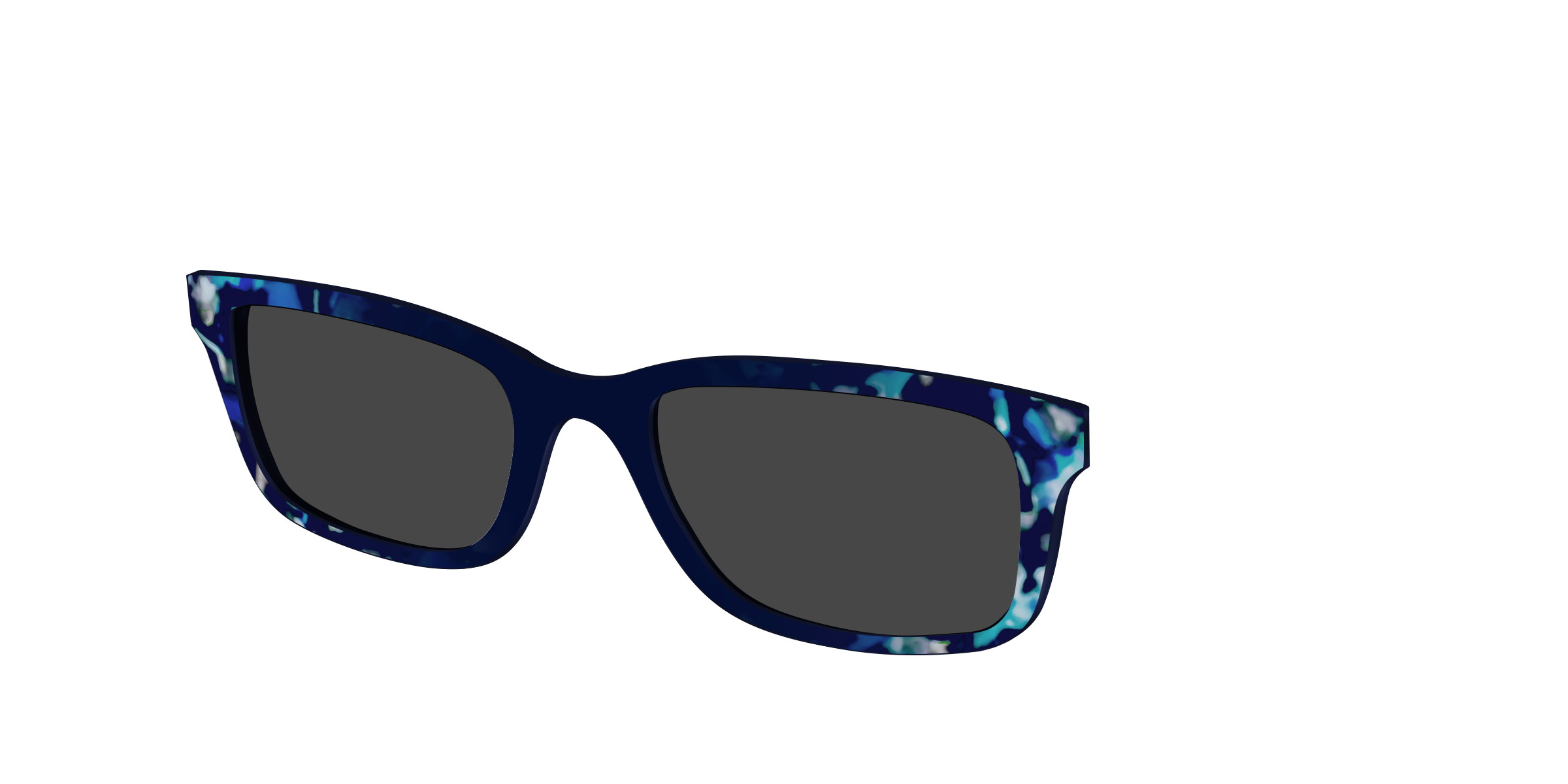 The Polarized Indigo Tortoise Sun Top - Image 6