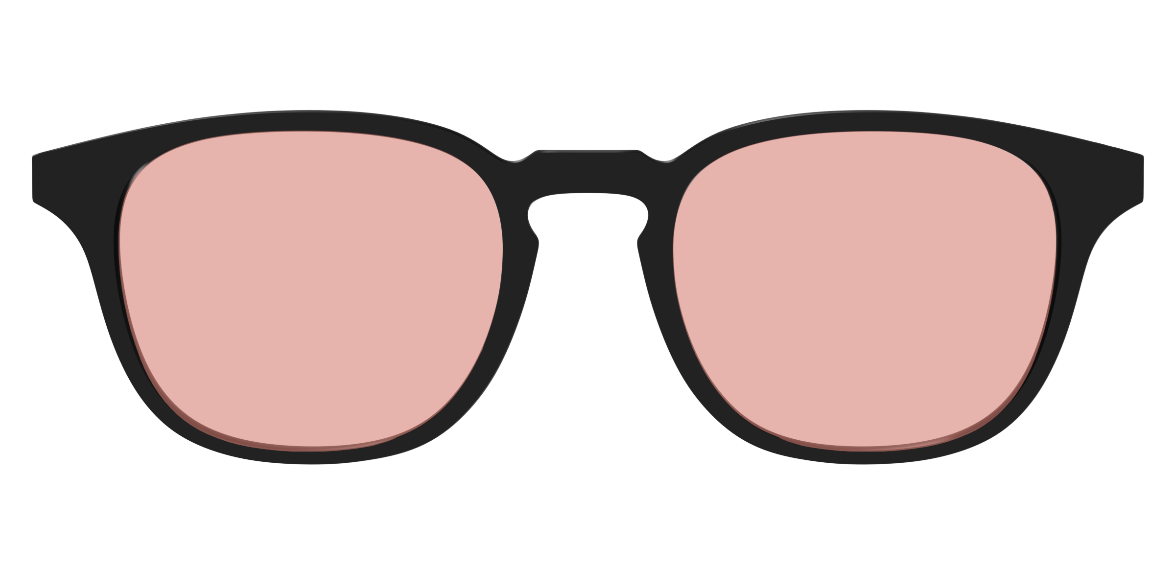 The Black With Coral Pink Lens - Image 17