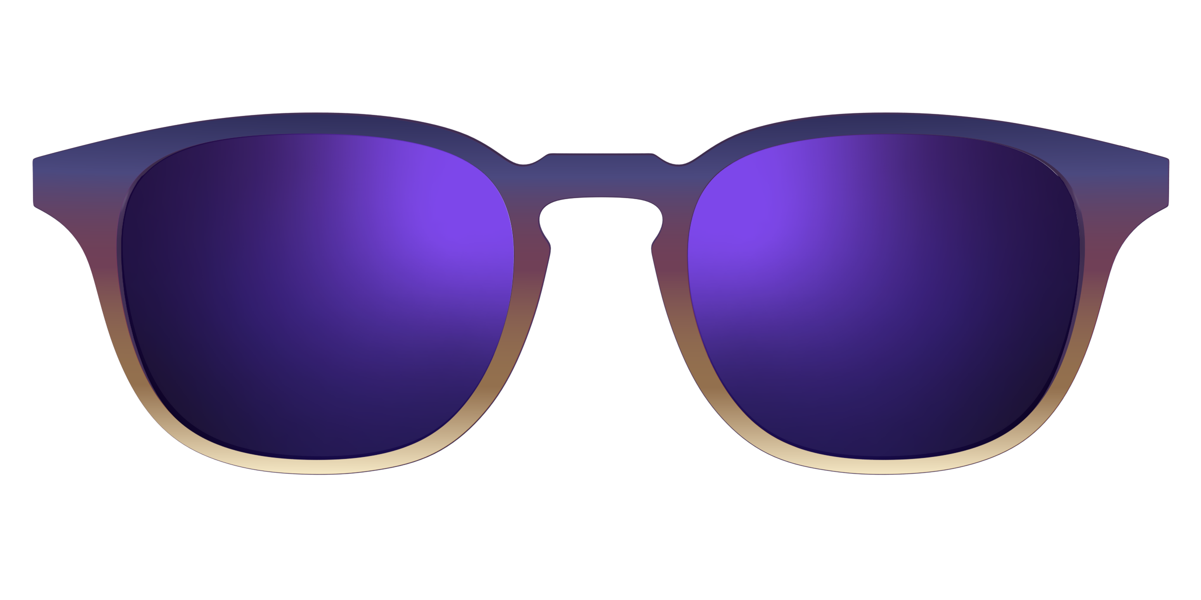 The Polarized Dusk to Dawn Gradient Sun Top - Image 17