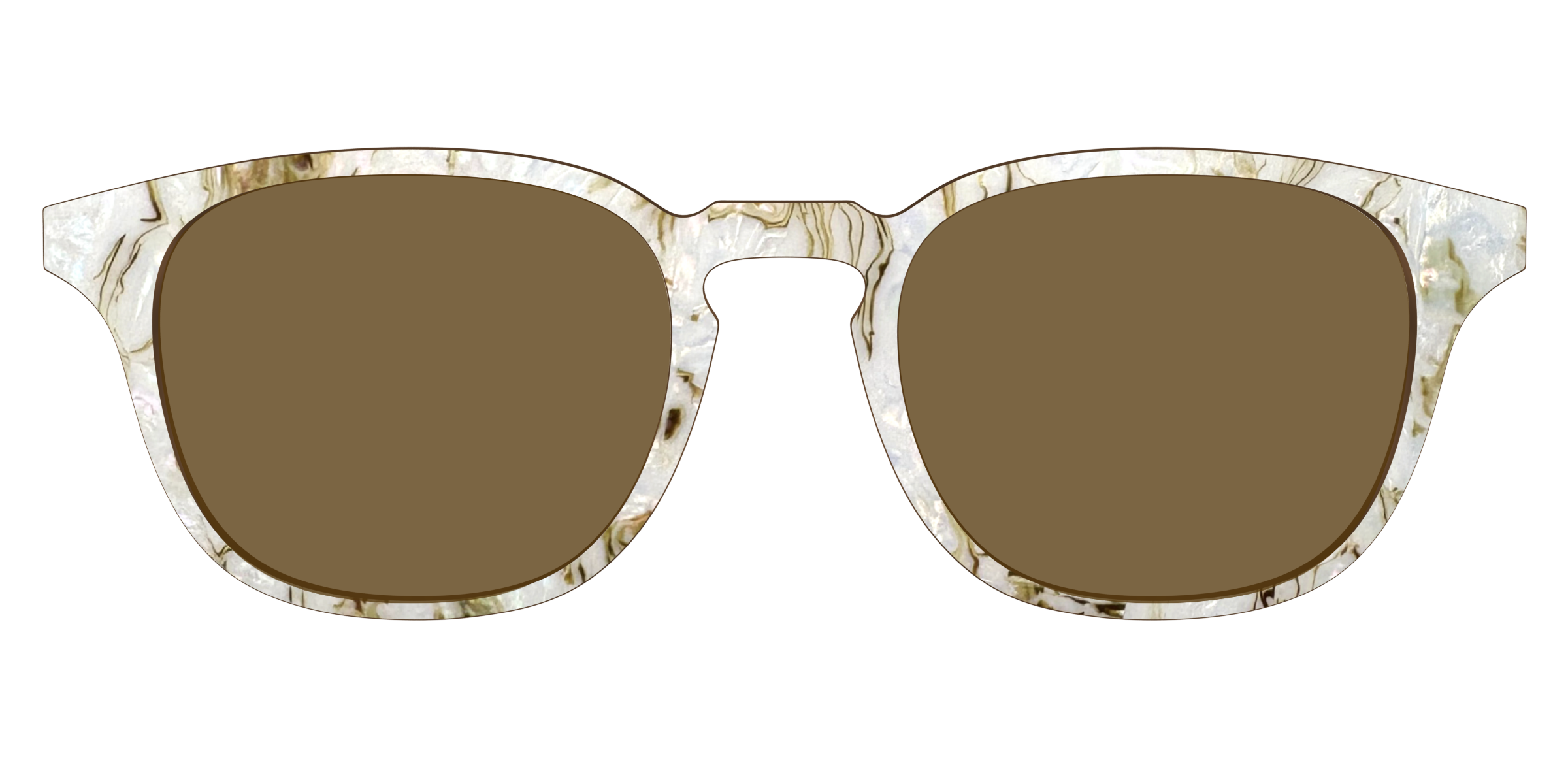 The Polarized Ivory Sand Pearl Shell Sun Top - Image 17