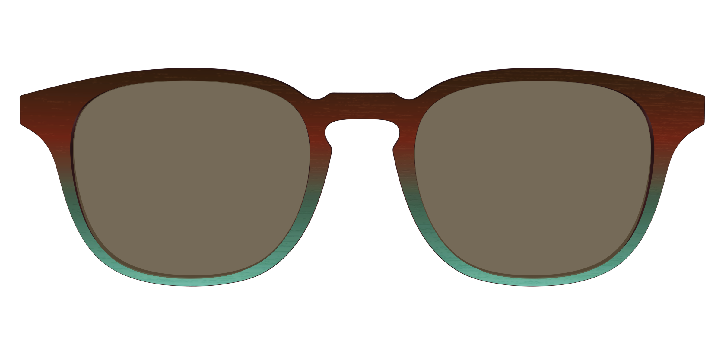 The Polarized Mahogany to Juniper Woodgrain Sun Top - Image 17