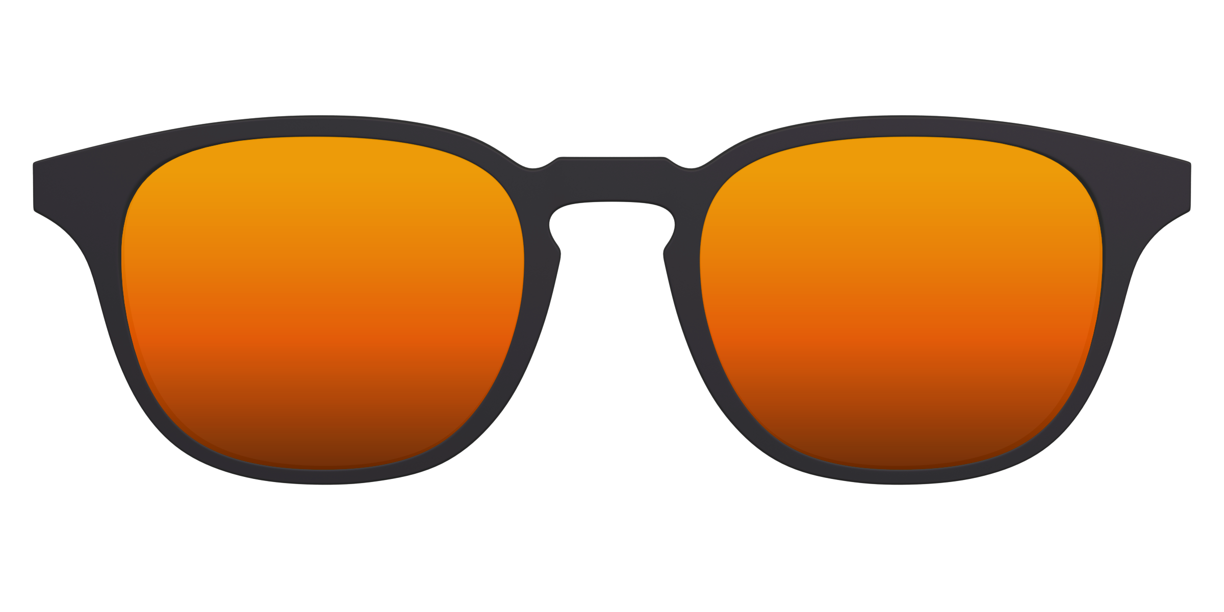 The Polarized Orange Reflective Sun Top - Image 9