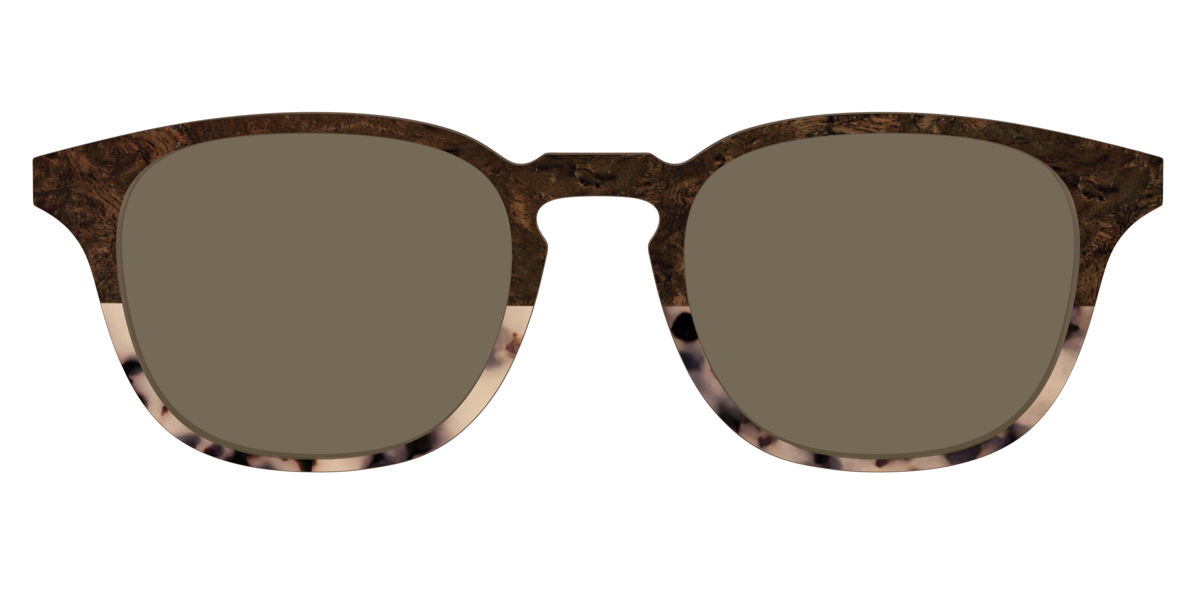 The Polarized Dark Oak Tortoise Split Sun Top - Image 17