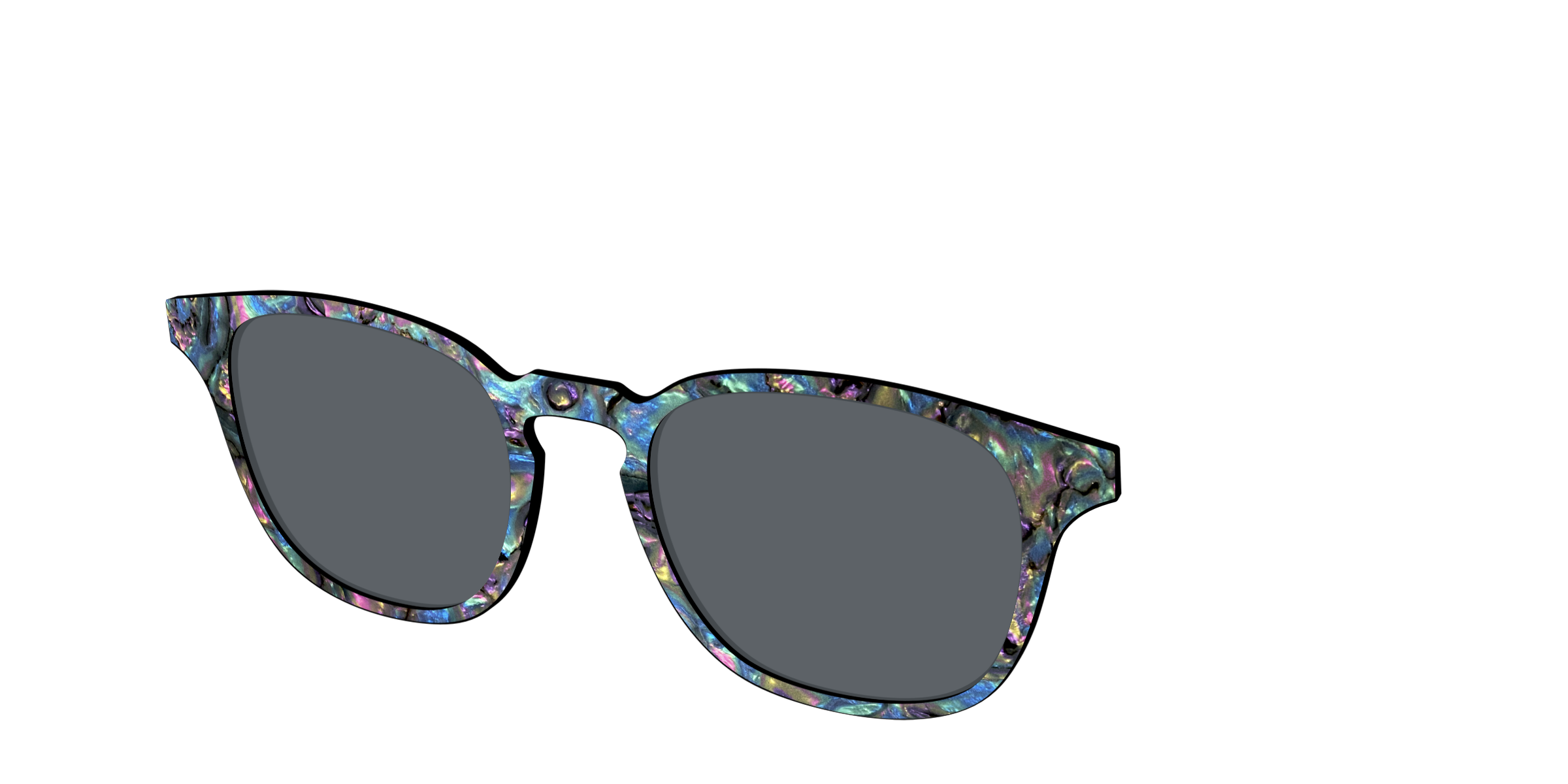 The Polarized Midnight Abalone Sun Top - Image 18