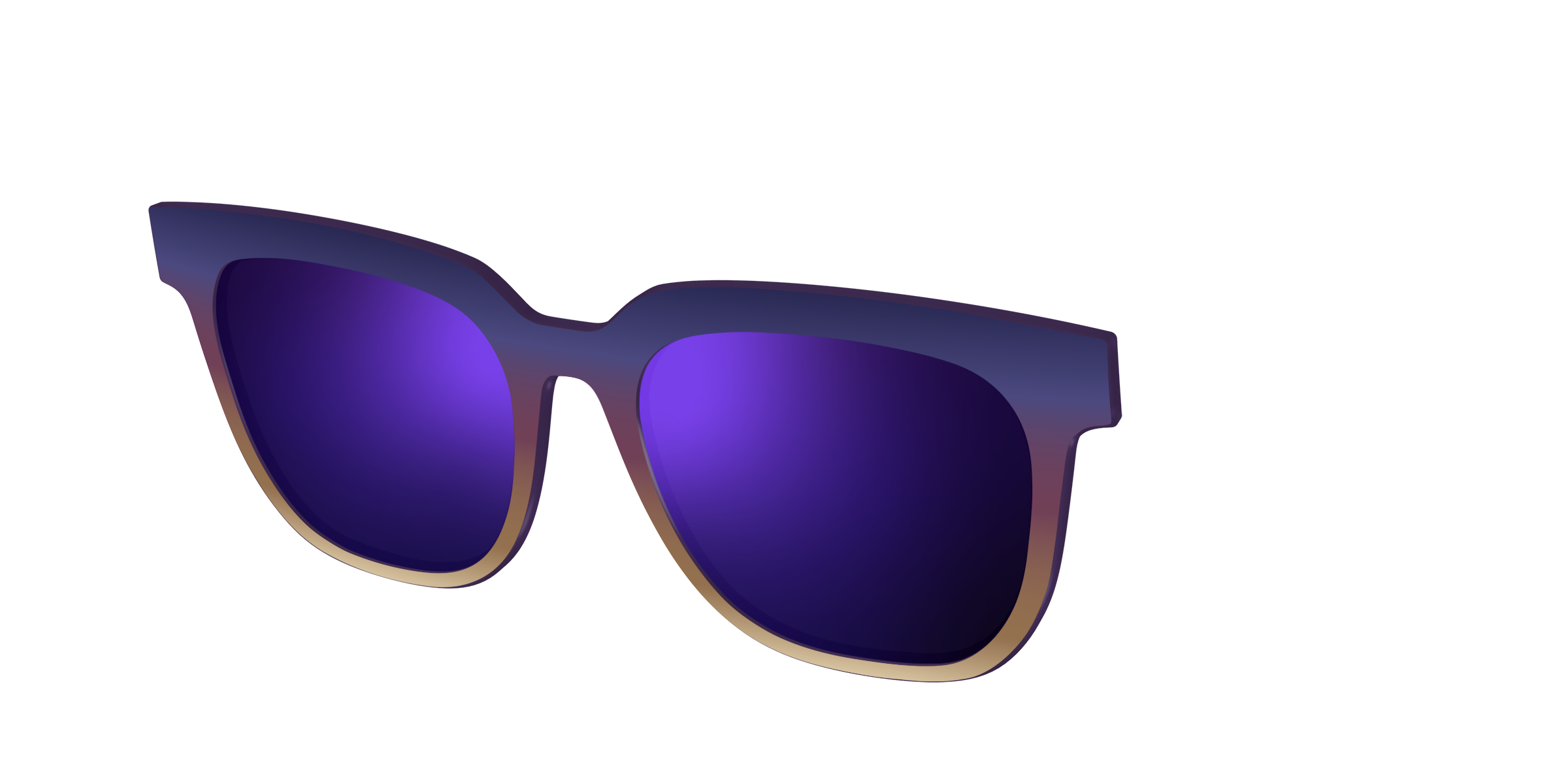 The Polarized Dusk to Dawn Gradient Sun Top - Image 38