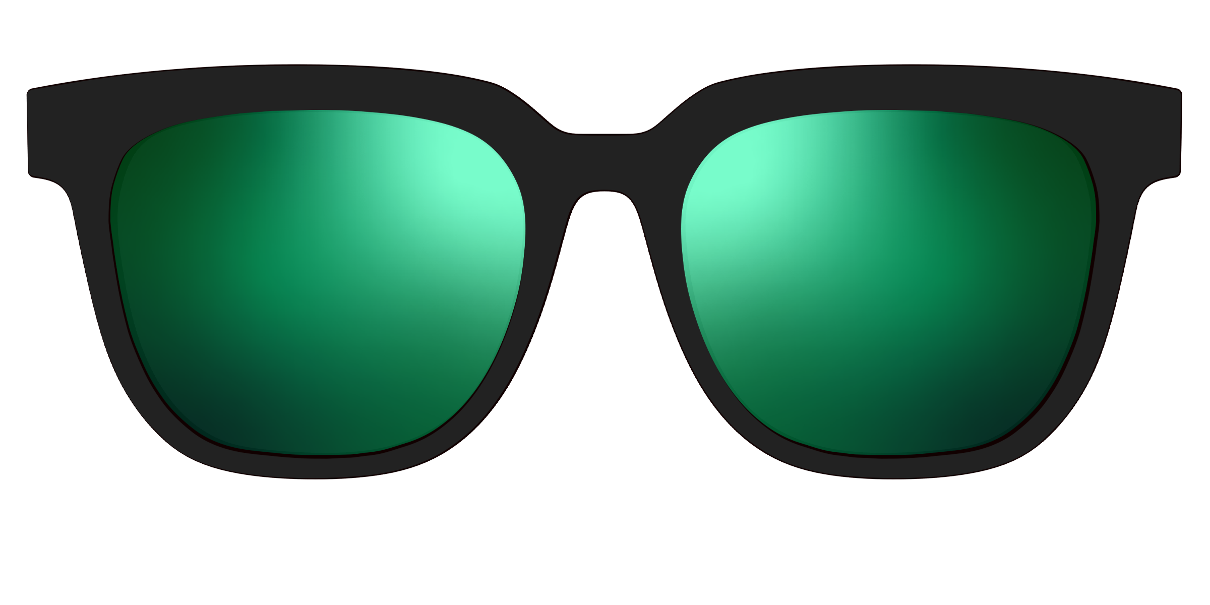 The Polarized Green Reflective Sun Top - Image 19
