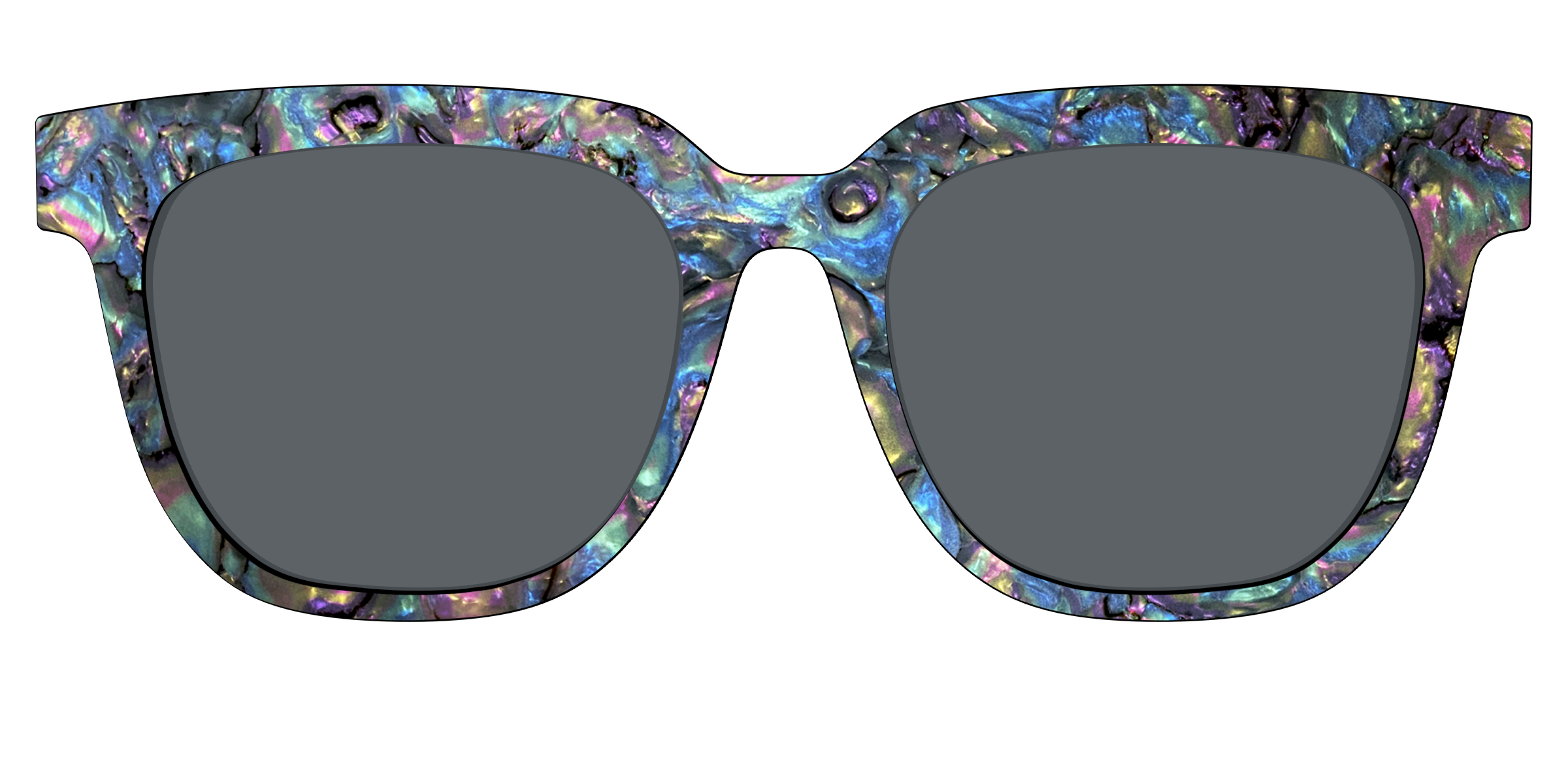 The Polarized Midnight Abalone Sun Top - Image 37