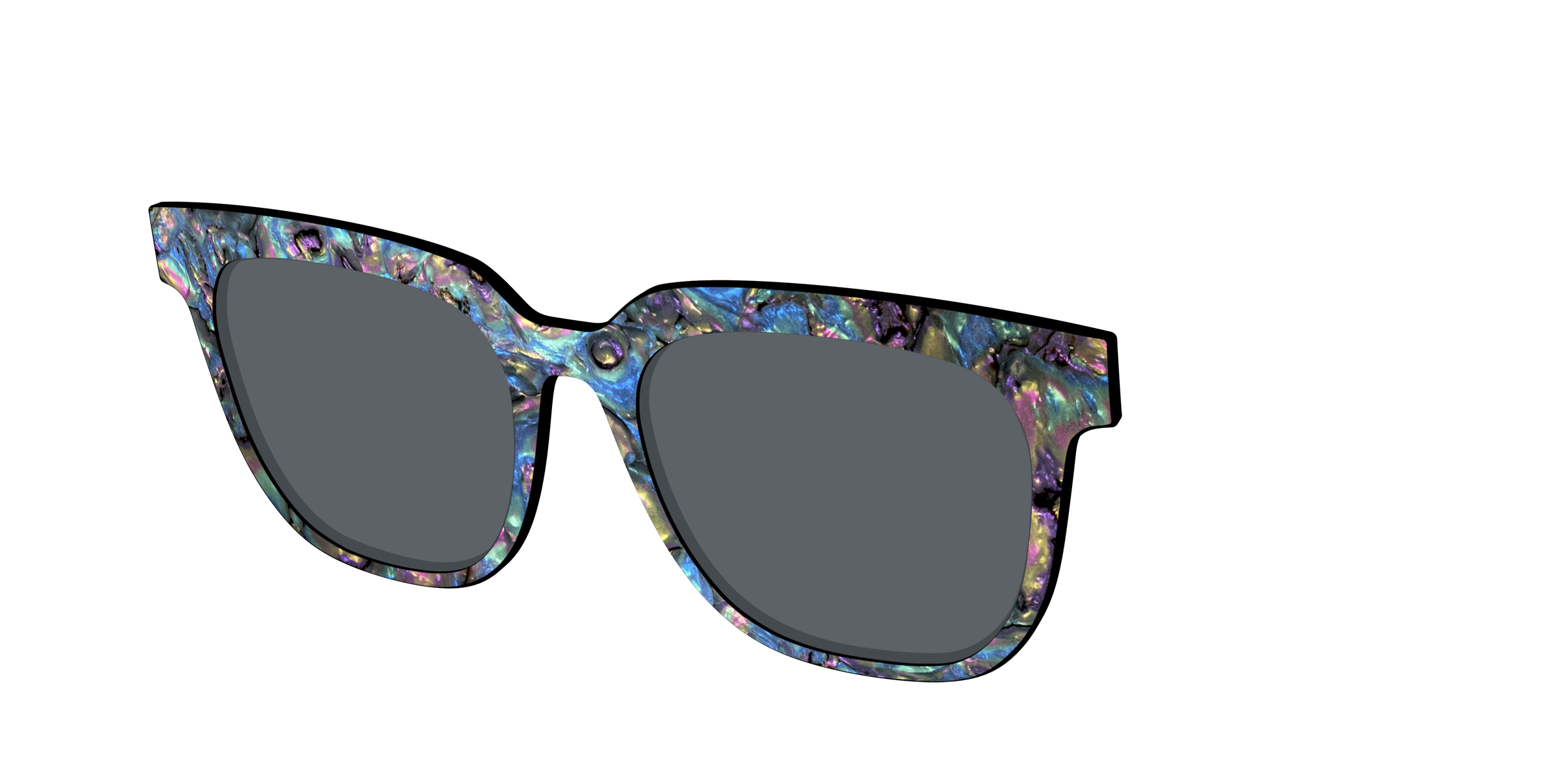The Polarized Midnight Abalone Sun Top - Image 38