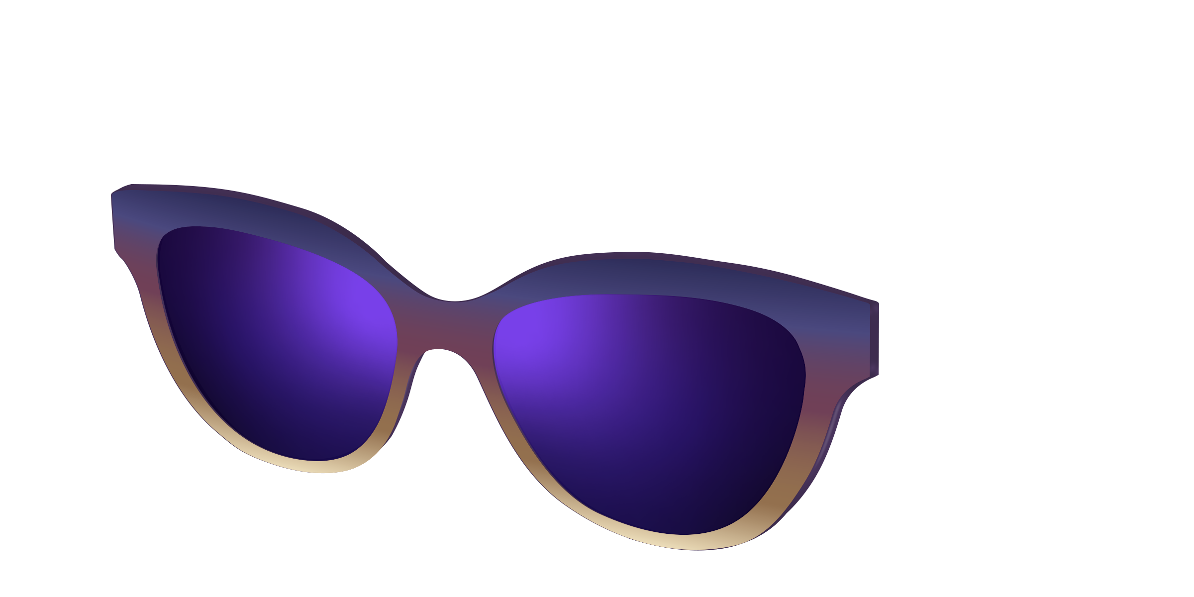 The Polarized Dusk to Dawn Gradient Sun Top - Image 34