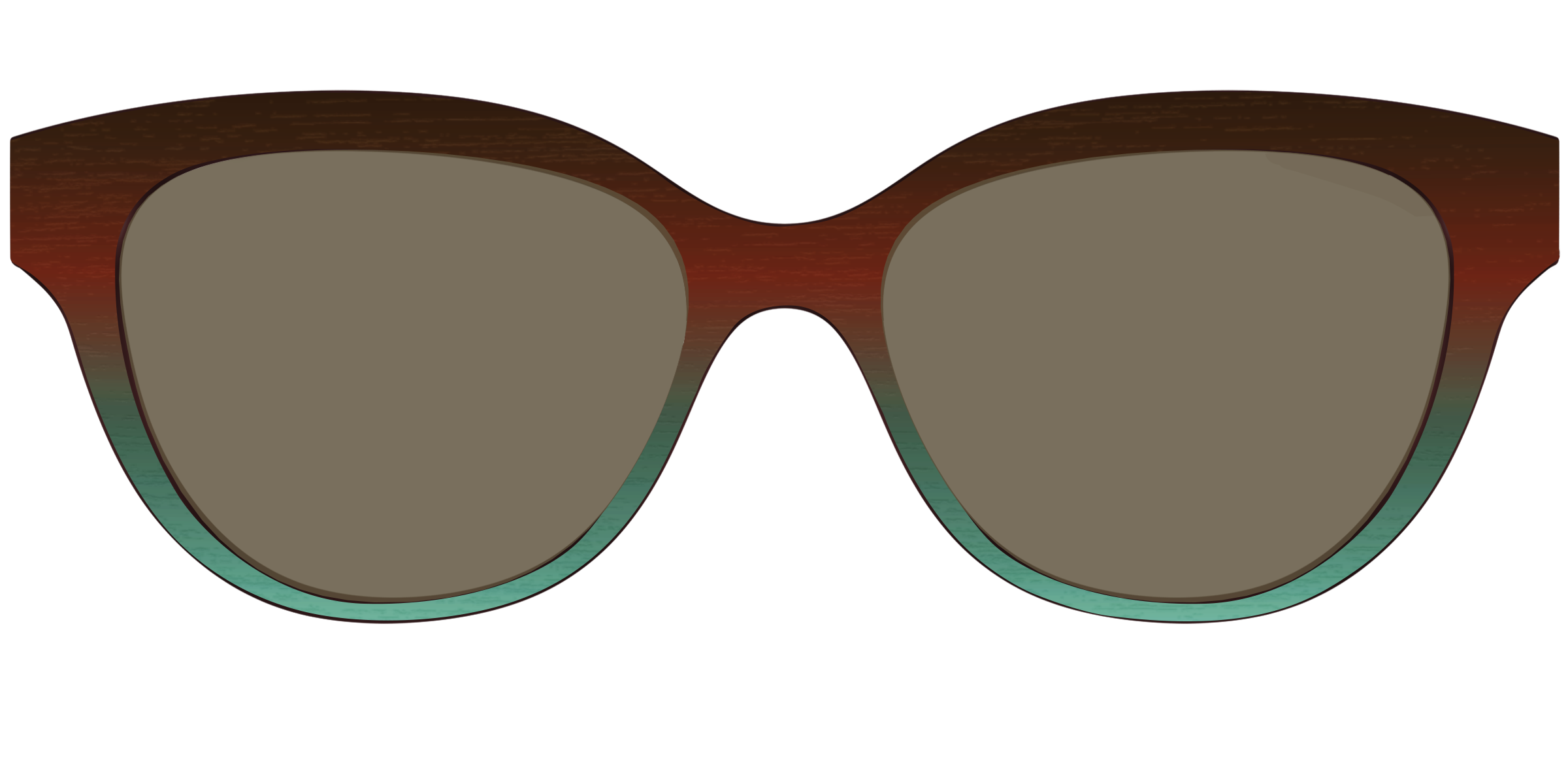 The Polarized Mahogany to Juniper Woodgrain Sun Top - Image 33