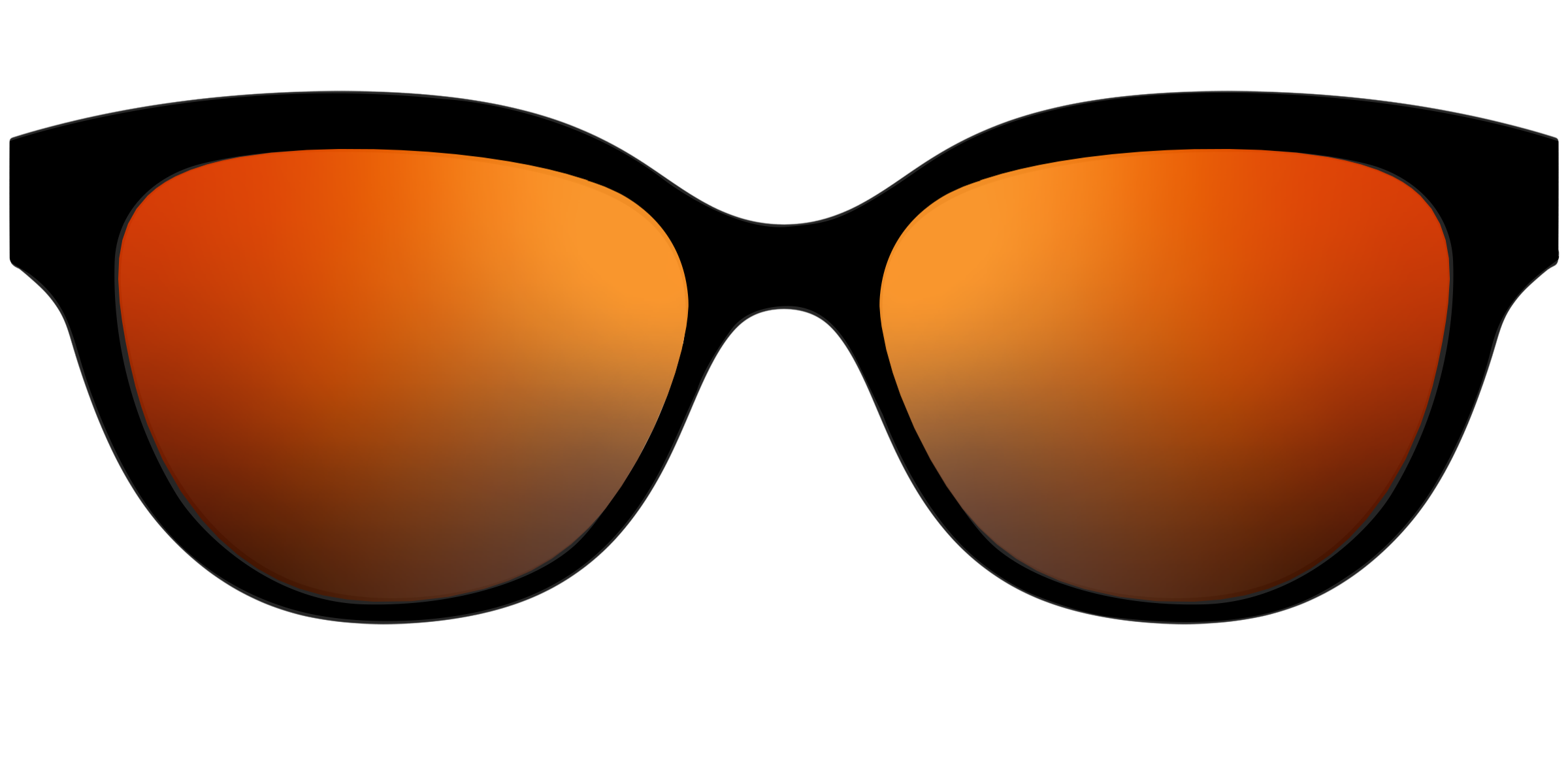 The Polarized Orange Reflective Sun Top - Image 17