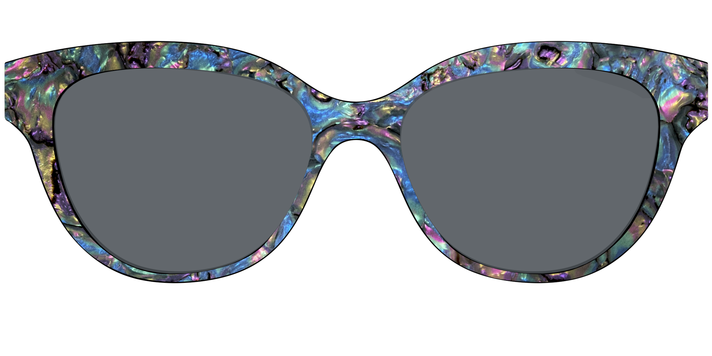 The Polarized Midnight Abalone Sun Top - Image 33