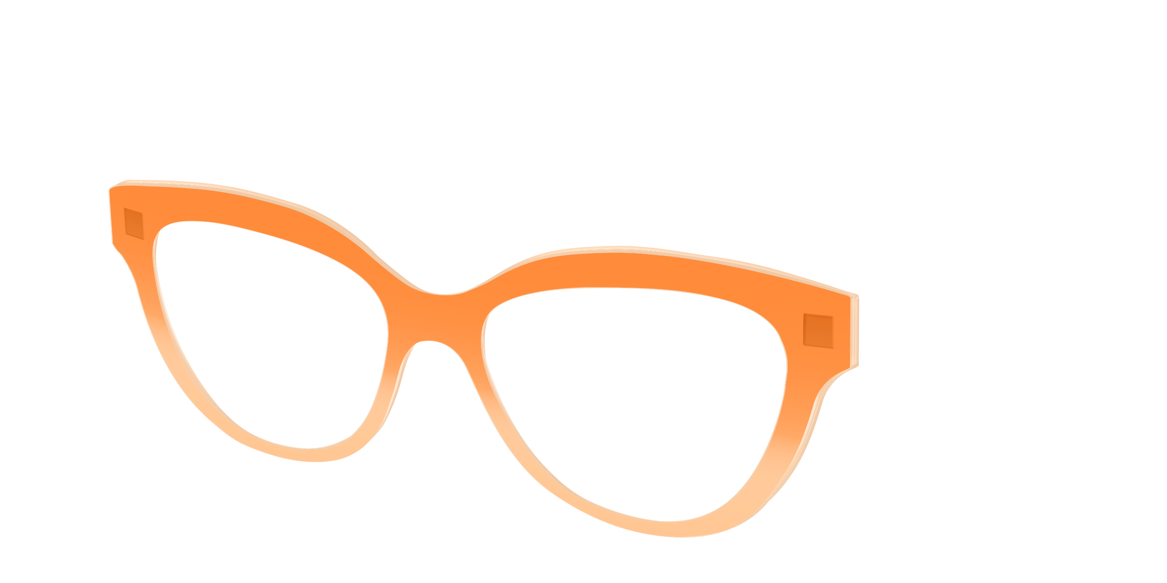 The Tangerine to Creamsicle Gradient Crystal - Image 34