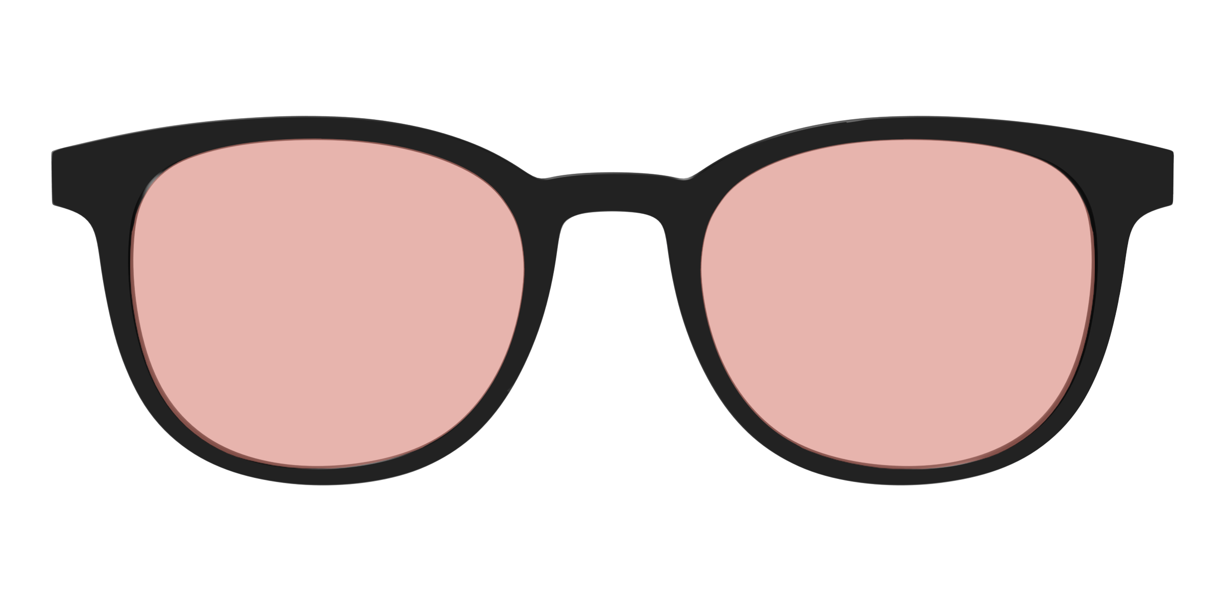 The Black With Coral Pink Lens - Image 15