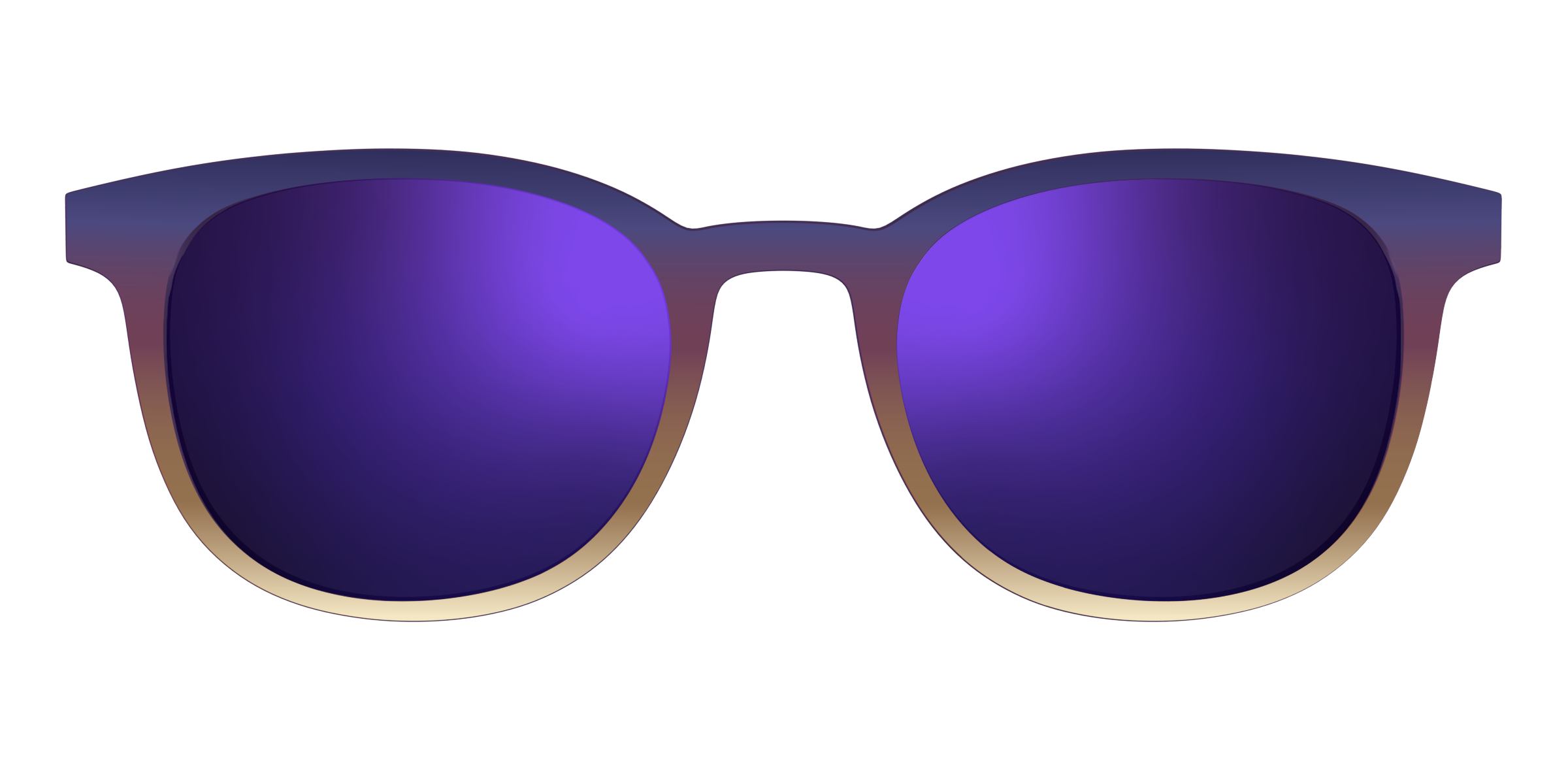 The Polarized Dusk to Dawn Gradient Sun Top - Image 15
