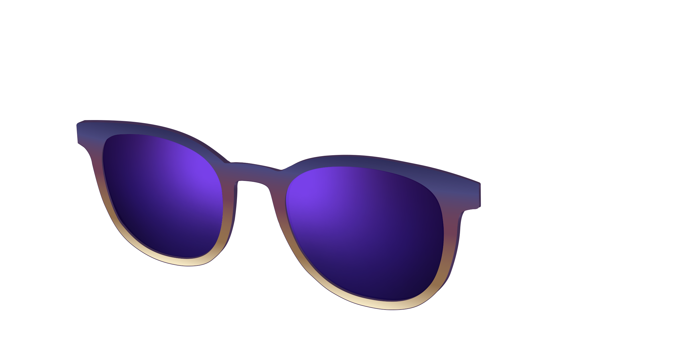 The Polarized Dusk to Dawn Gradient Sun Top - Image 16