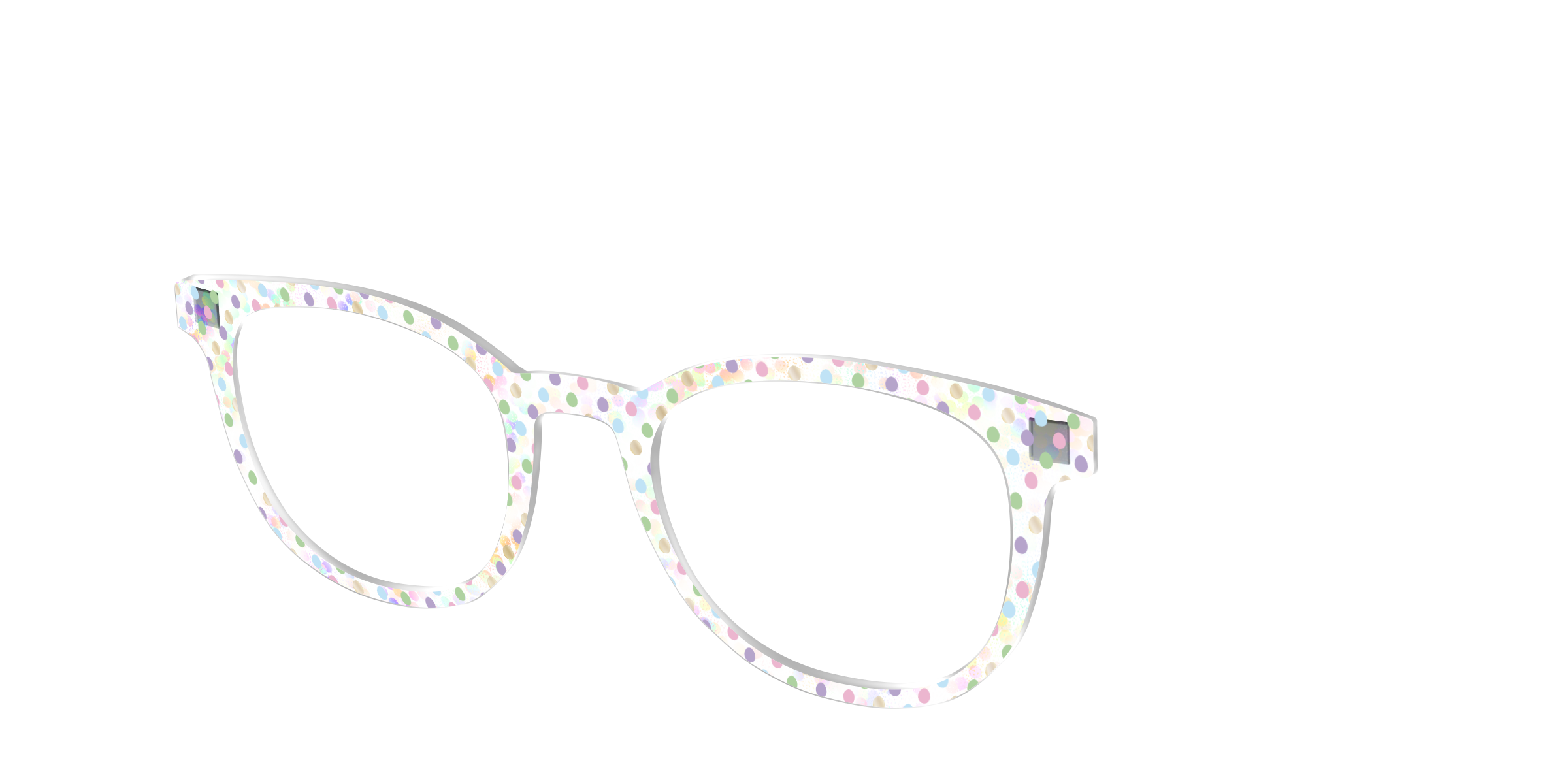 The Egg Polka Dot with Gold Foil Crystal - Image 16